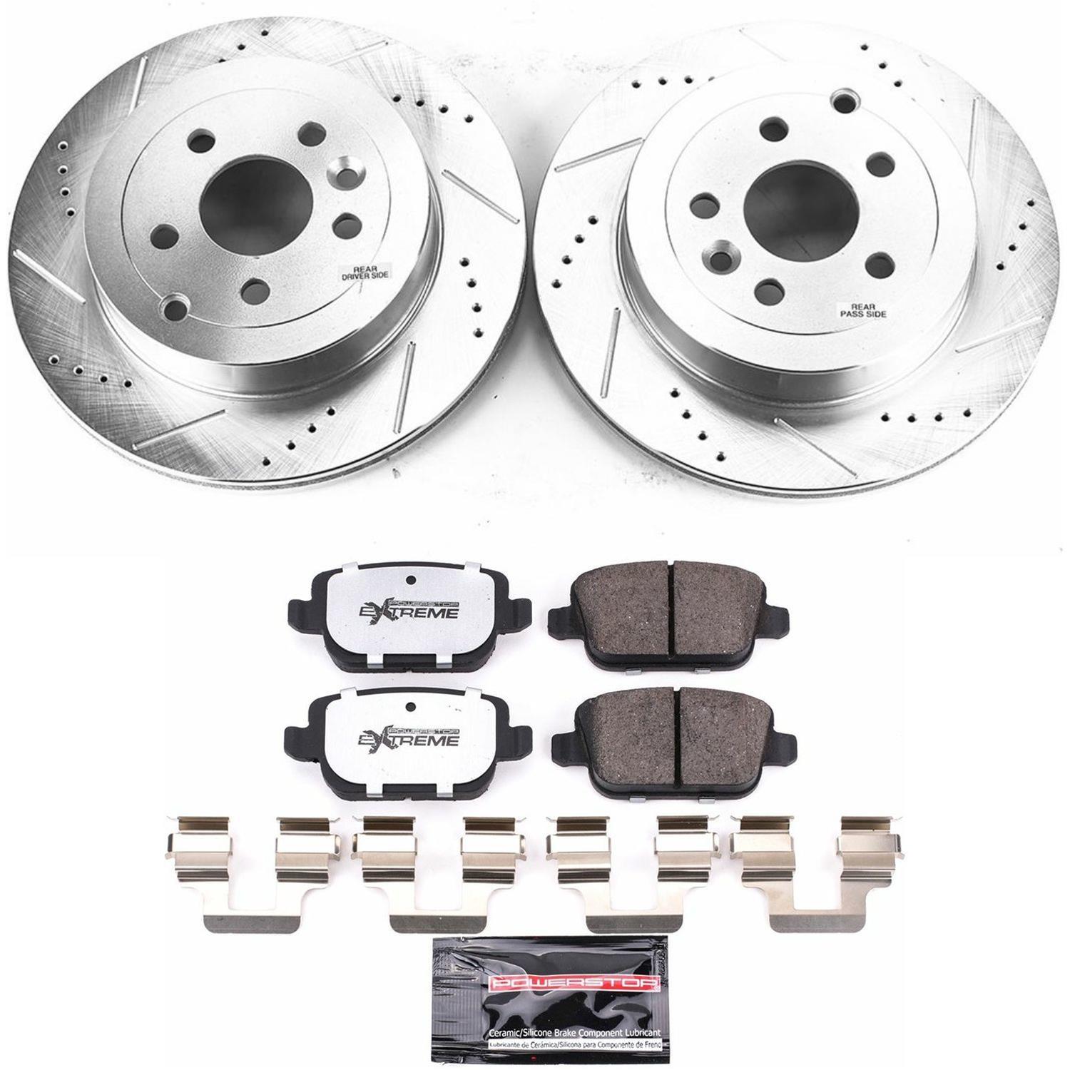 Power Stop 08-12 Land Rover LR2 Front & Rear Z36 Truck & Tow Brake Kit (1x psbK5653-36, 1x psbK4701-36) thumbnail 5