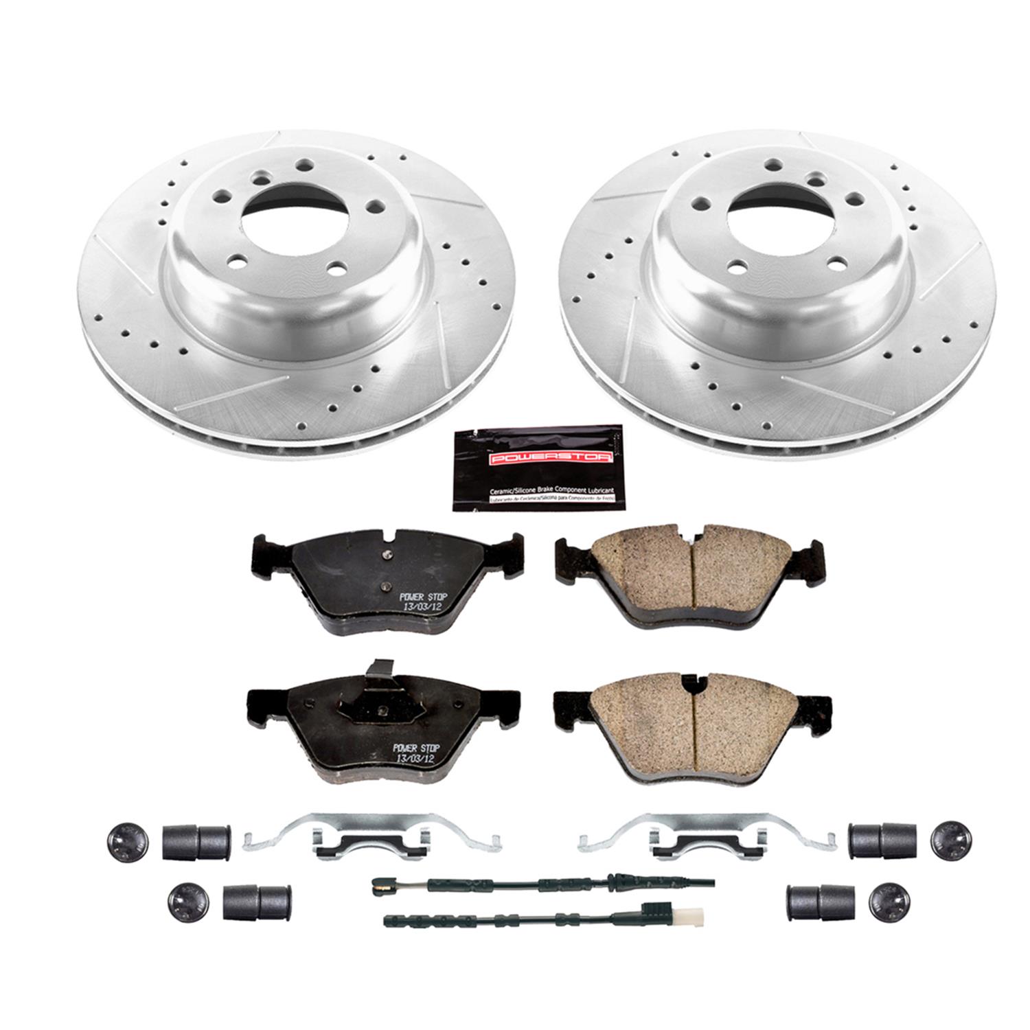 Power Stop K5691 Power Stop Z23 Evolution Sport Brake Upgrade Kits