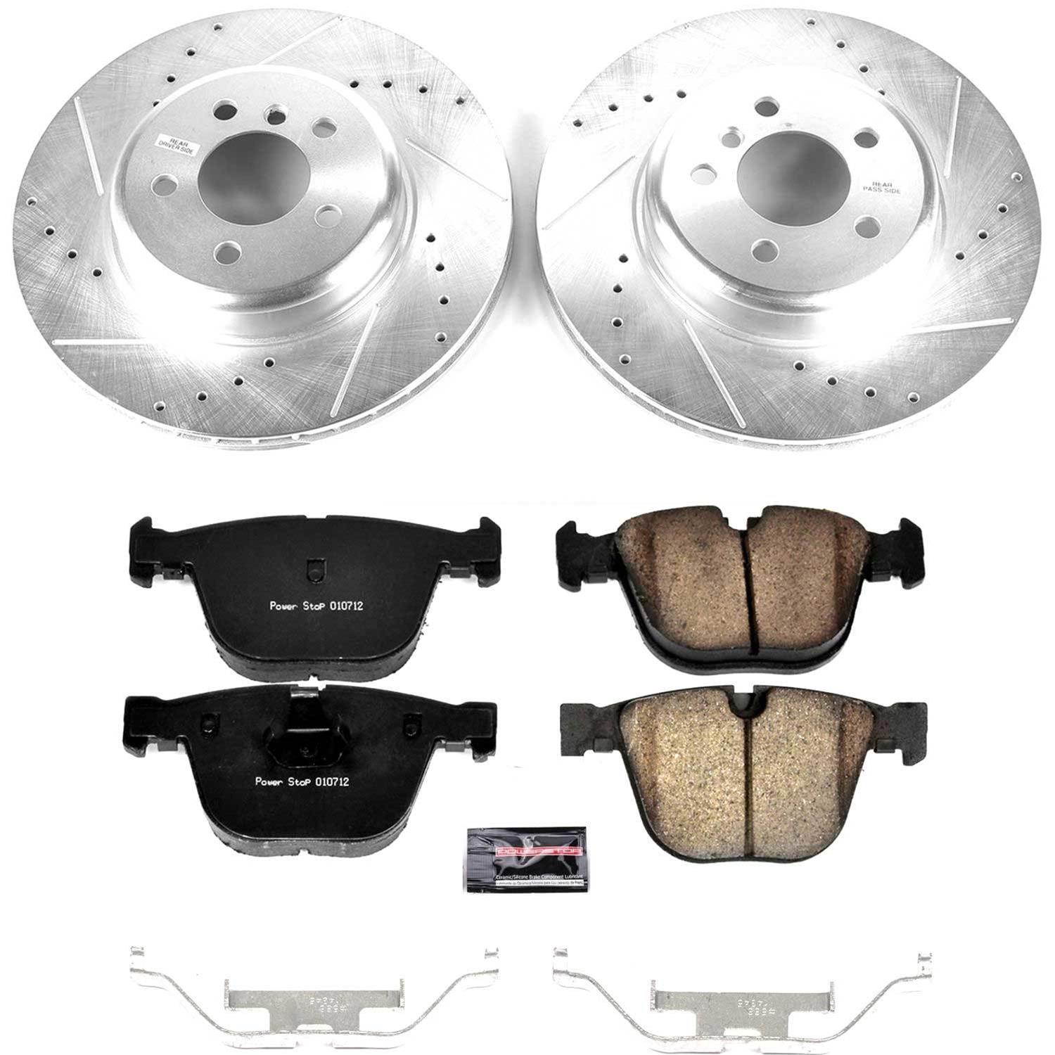 Power Stop 11-15 BMW 740i Front & Rear Z23 Evolution Sport Brake Kit (1x psbK5694, 1x psbK6026) thumbnail 8