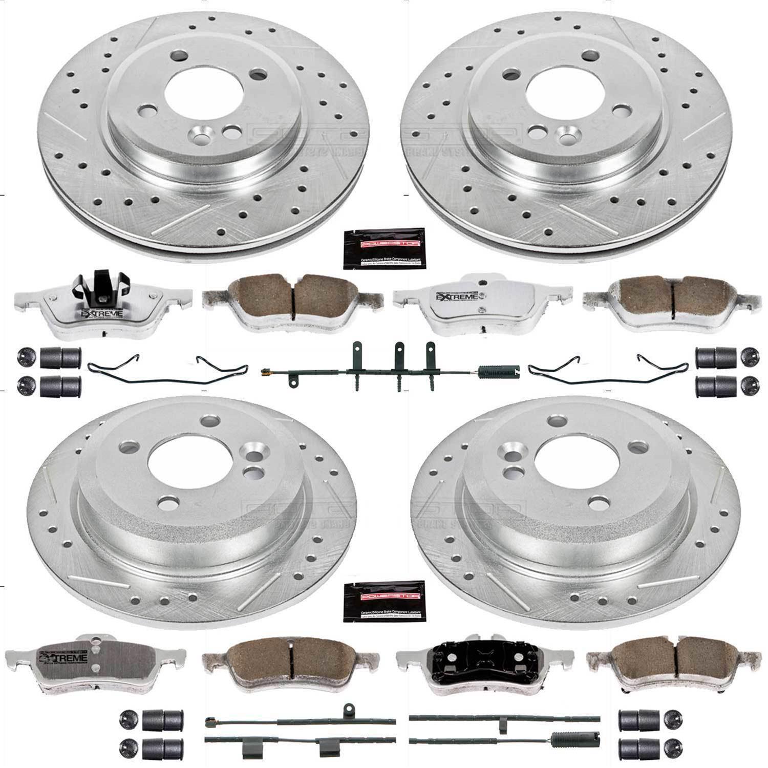Power Stop 02-06 Mini Cooper Front & Rear Z26 Street Warrior Brake Kit (1x psbK5724-26, 1x psbK5726-26) thumbnail 3