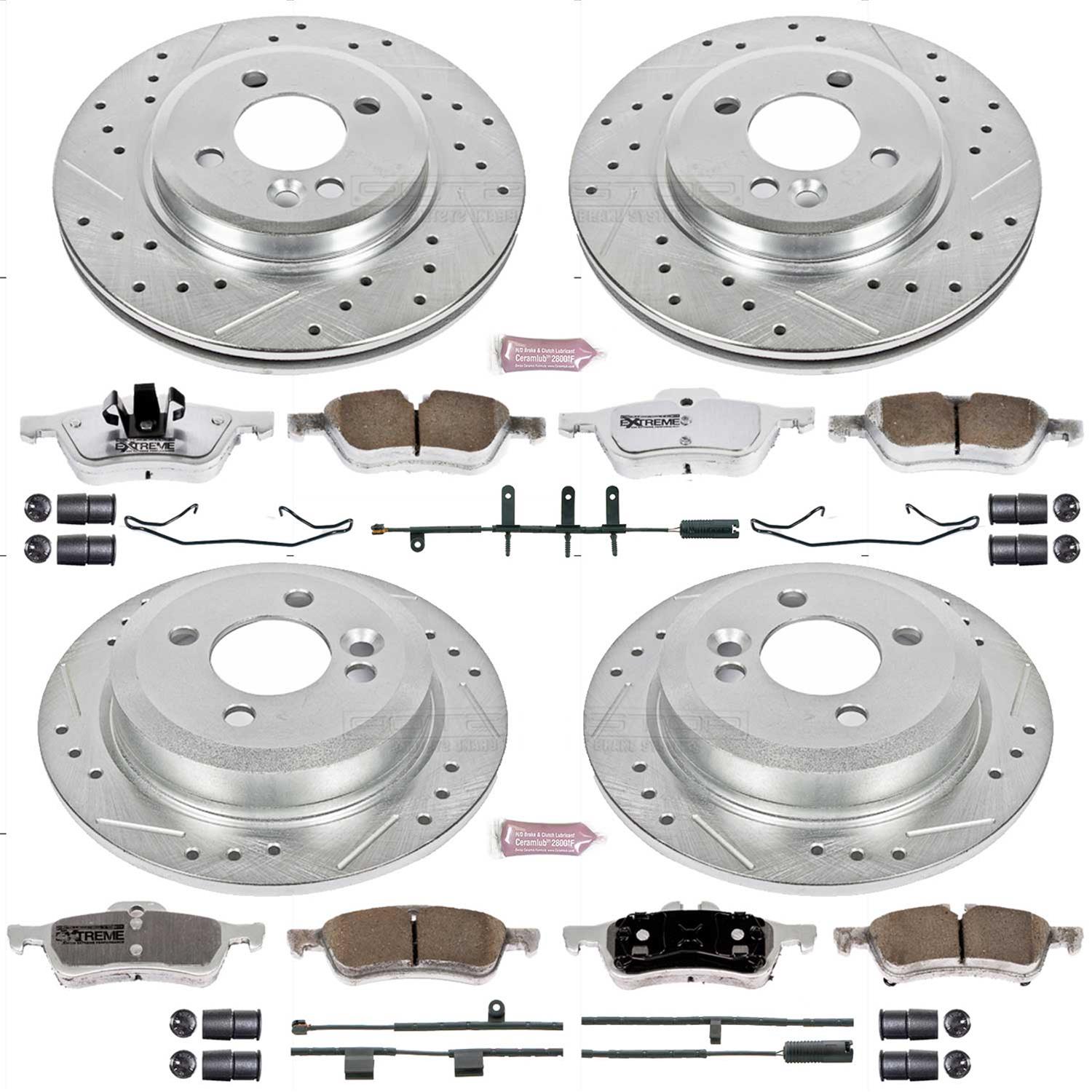 Autospecialty KOE5725 1-Click OE Replacement Brake Kit Power Stop