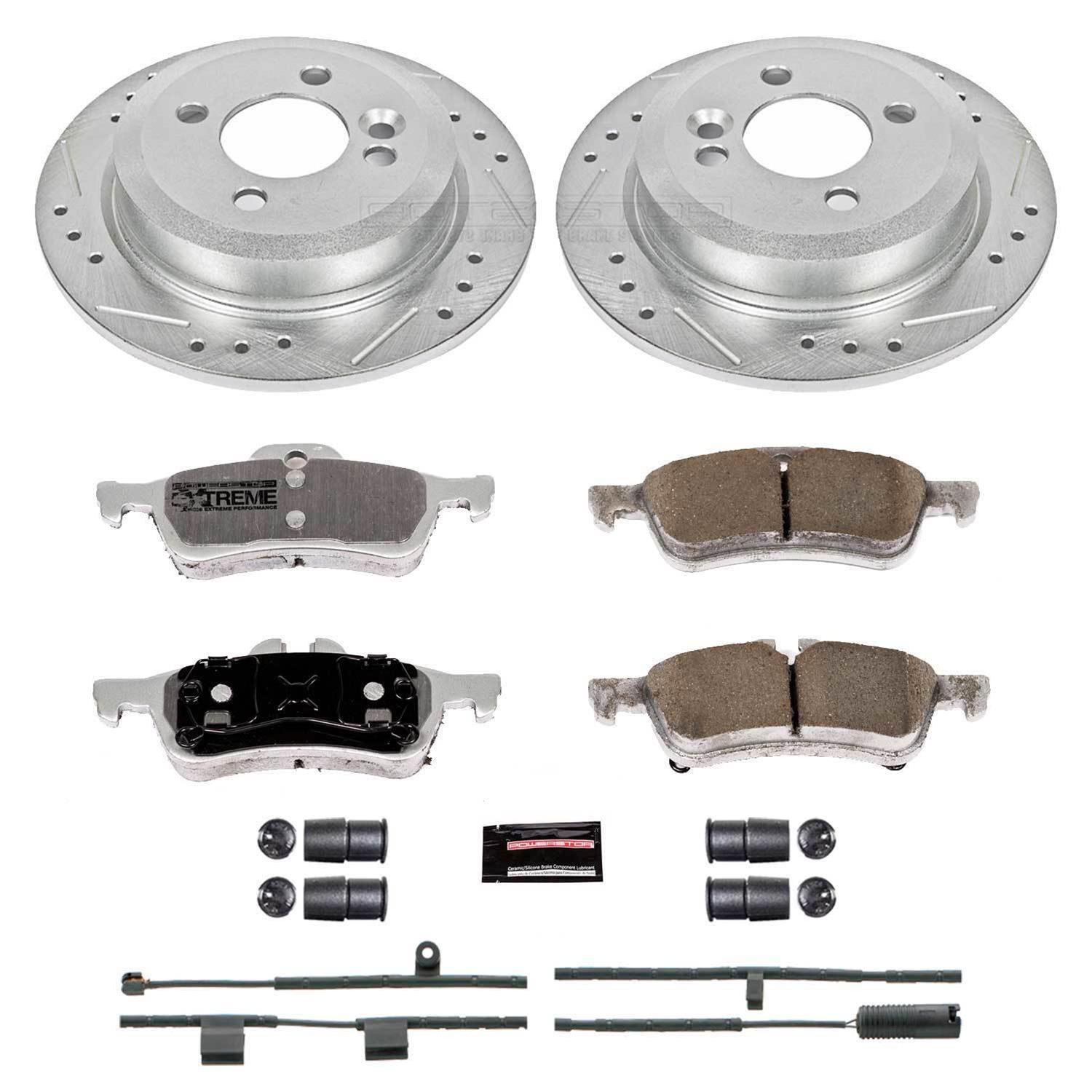 Power Stop 02-06 Mini Cooper Front & Rear Z26 Street Warrior Brake Kit (1x psbK5724-26, 1x psbK5726-26) thumbnail 4