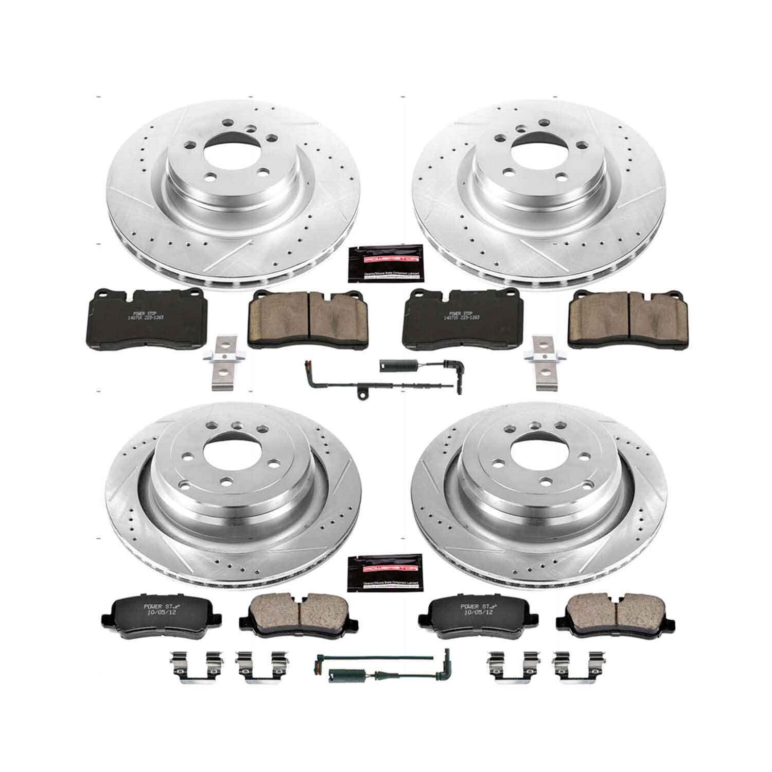 Power Stop 06-09 Land Rover Range Rover Front & Rear Z23 Evolution Sport Brake Kit (1x psbK5424, 1x psbK5624) thumbnail 3