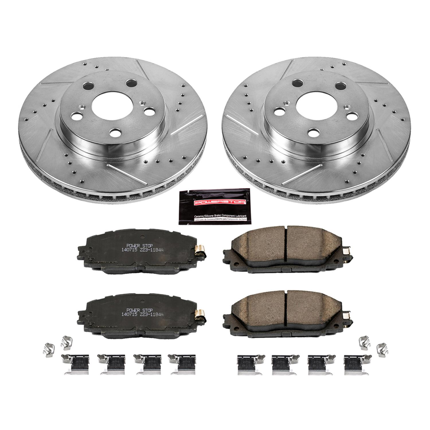 PowerStop K5871 PowerStop Z23 Evolution Sport Brake Upgrade Kits