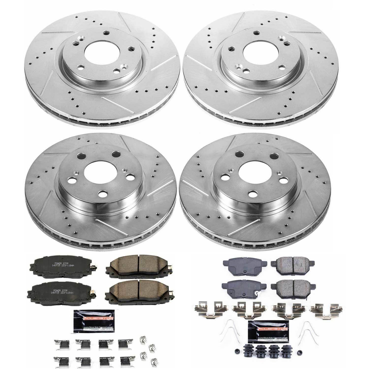 Power Stop 10-19 Lexus GX460 Rear Z23 Evolution Sport Brake Kit