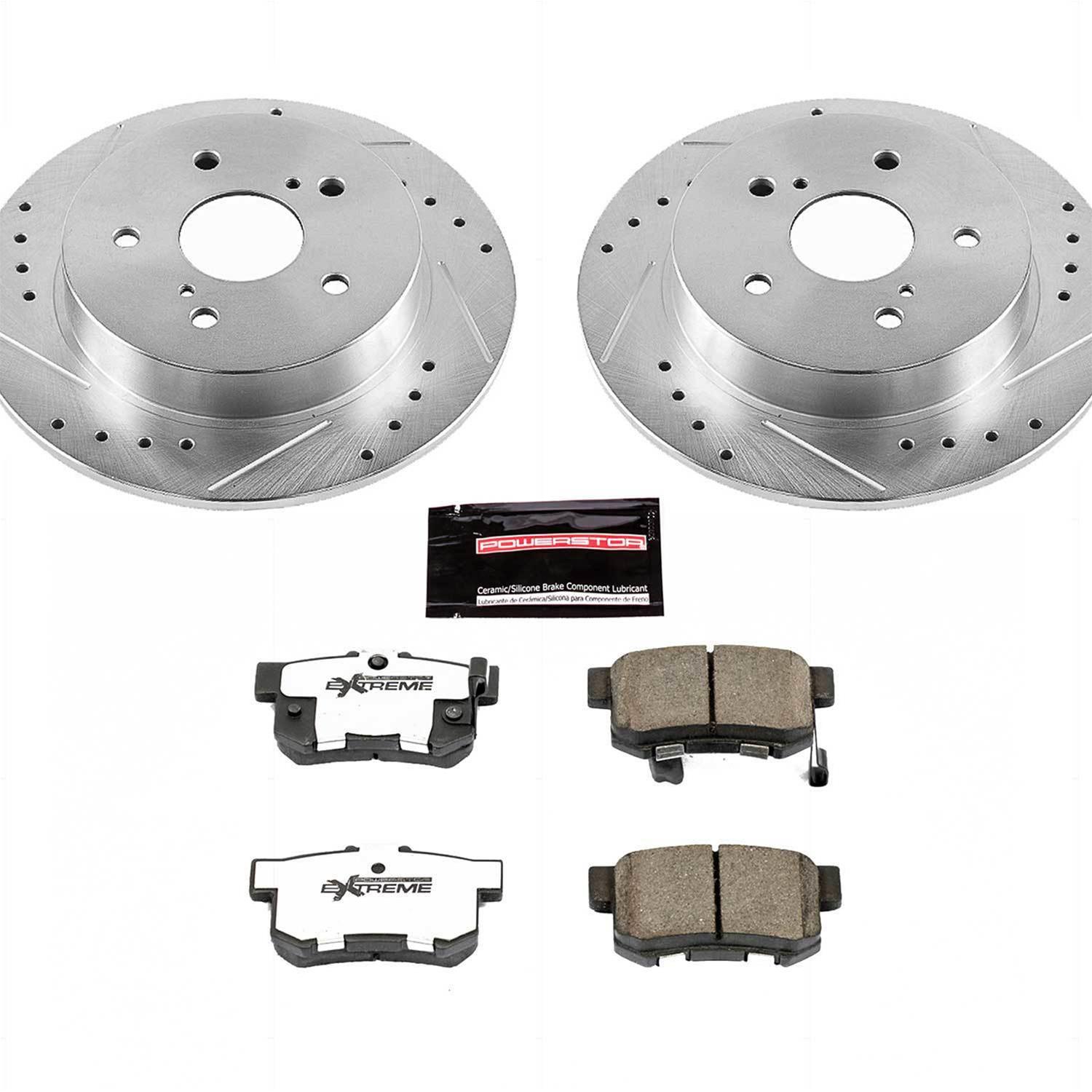 Power Stop 07-13 Suzuki SX4 Front & Rear Z26 Street Warrior Brake Kit (1x psbK5887-26, 1x psbK5889-26) thumbnail 9