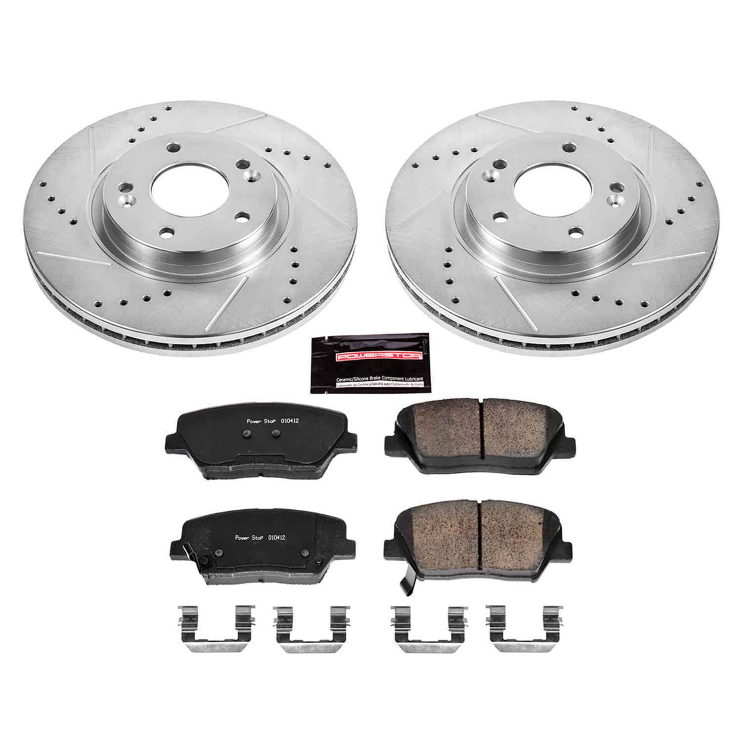 Power Stop K5926 Power Stop Z23 Evolution Sport Brake Upgrade Kits