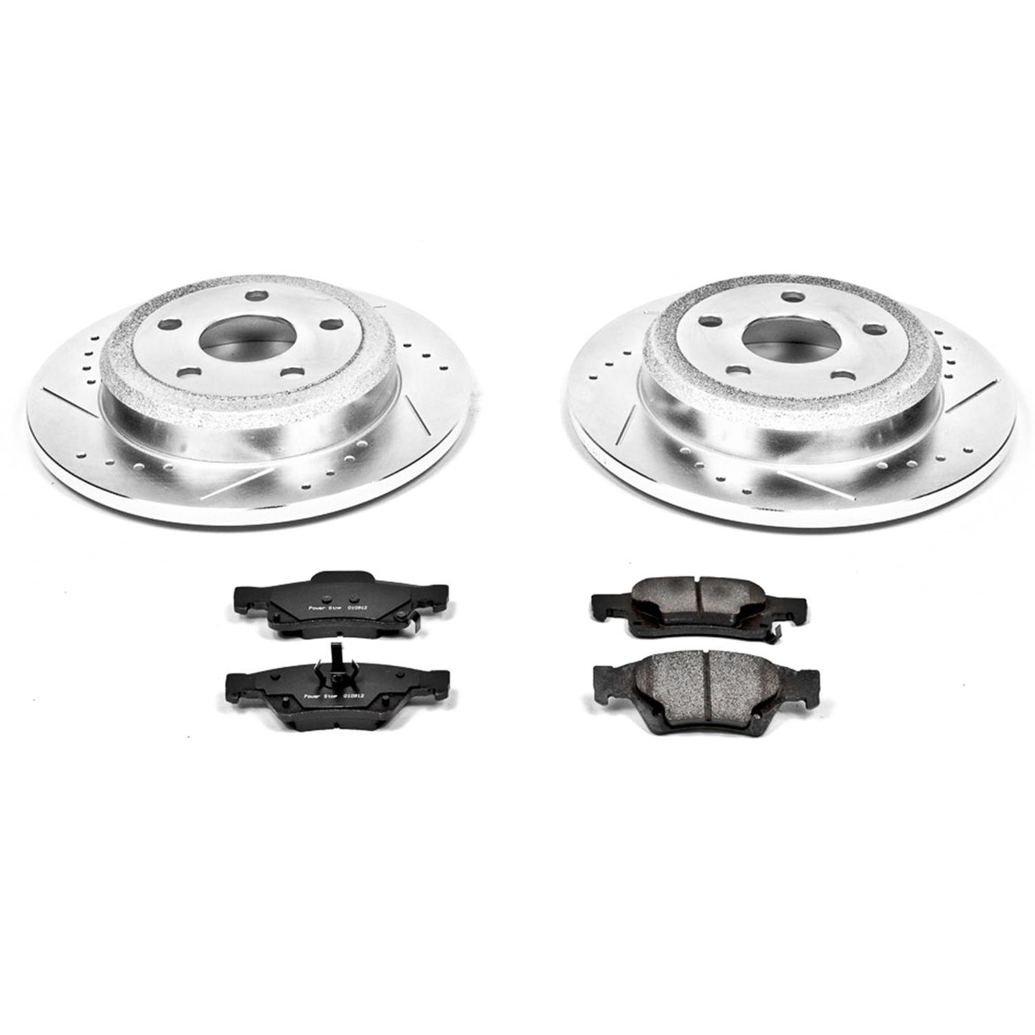 Power Stop K5952 Power Stop Z23 Evolution Sport Brake Upgrade Kits