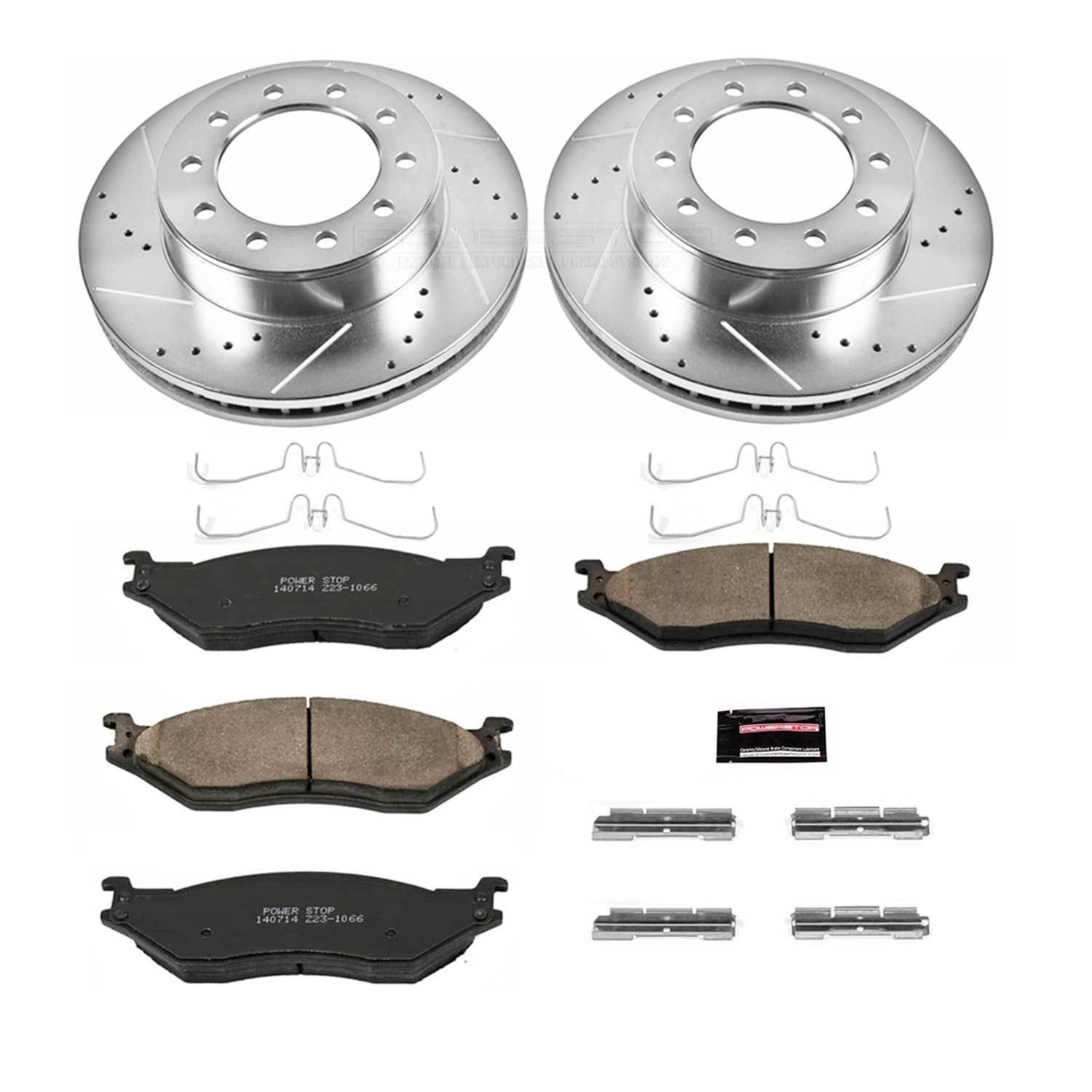 Power Stop 05-16 Ford F-550 Super Duty Front Z23 Evolution Brake Kit (1x psbZ23-1066, 1x psbAR85113XL, 1x psbAR85113XR) thumbnail 9