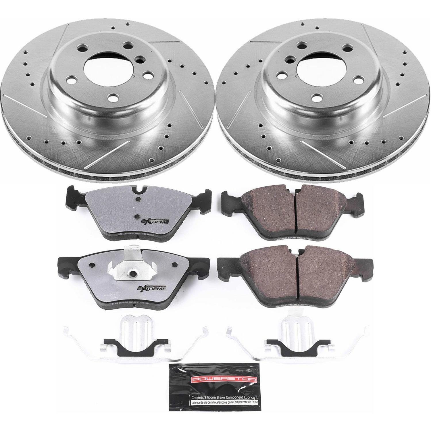 PowerStop Front & Rear Z26 Street Warrior Brake Kit | Acura Integra (94-01) (K693-26) main image 1