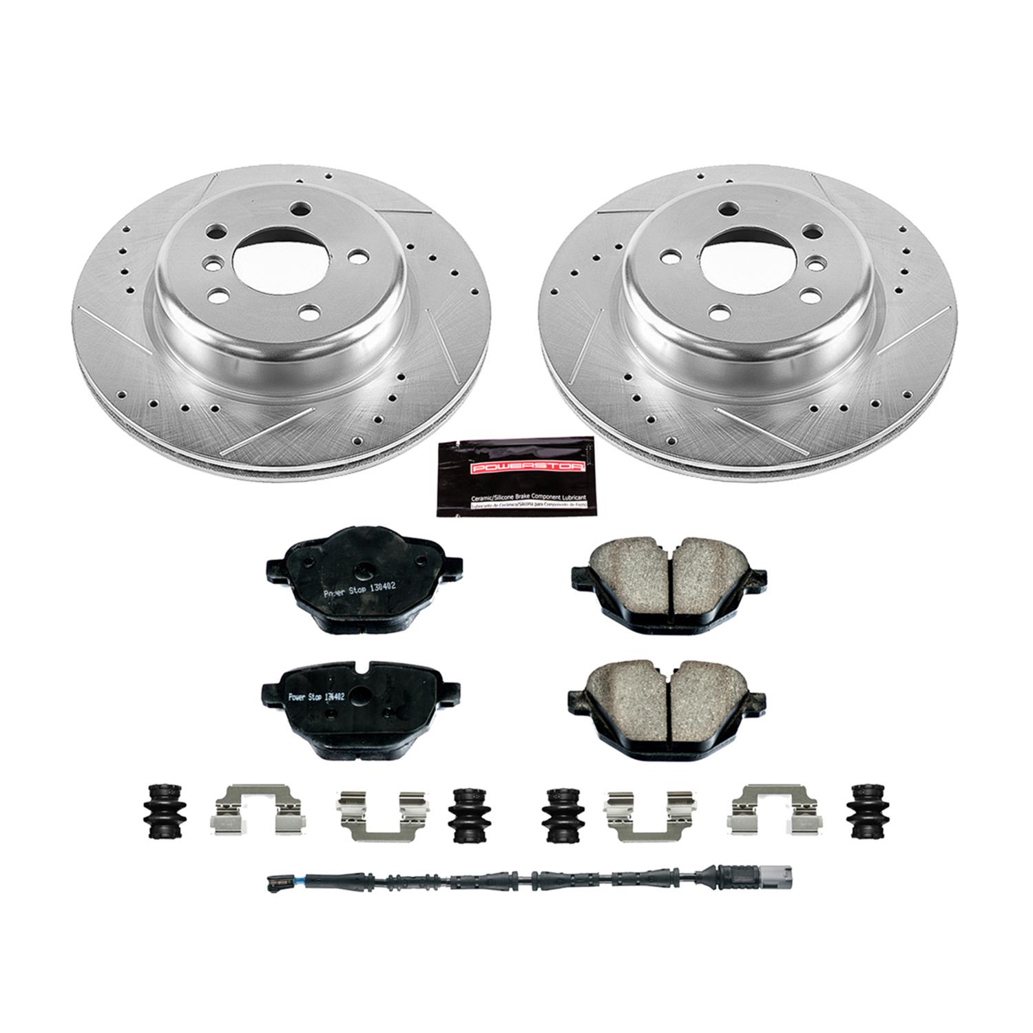Power Stop 11-16 BMW 528i Front & Rear Z23 Evolution Sport Brake Kit (1x psbK6032, 1x psbK6034) thumbnail 4