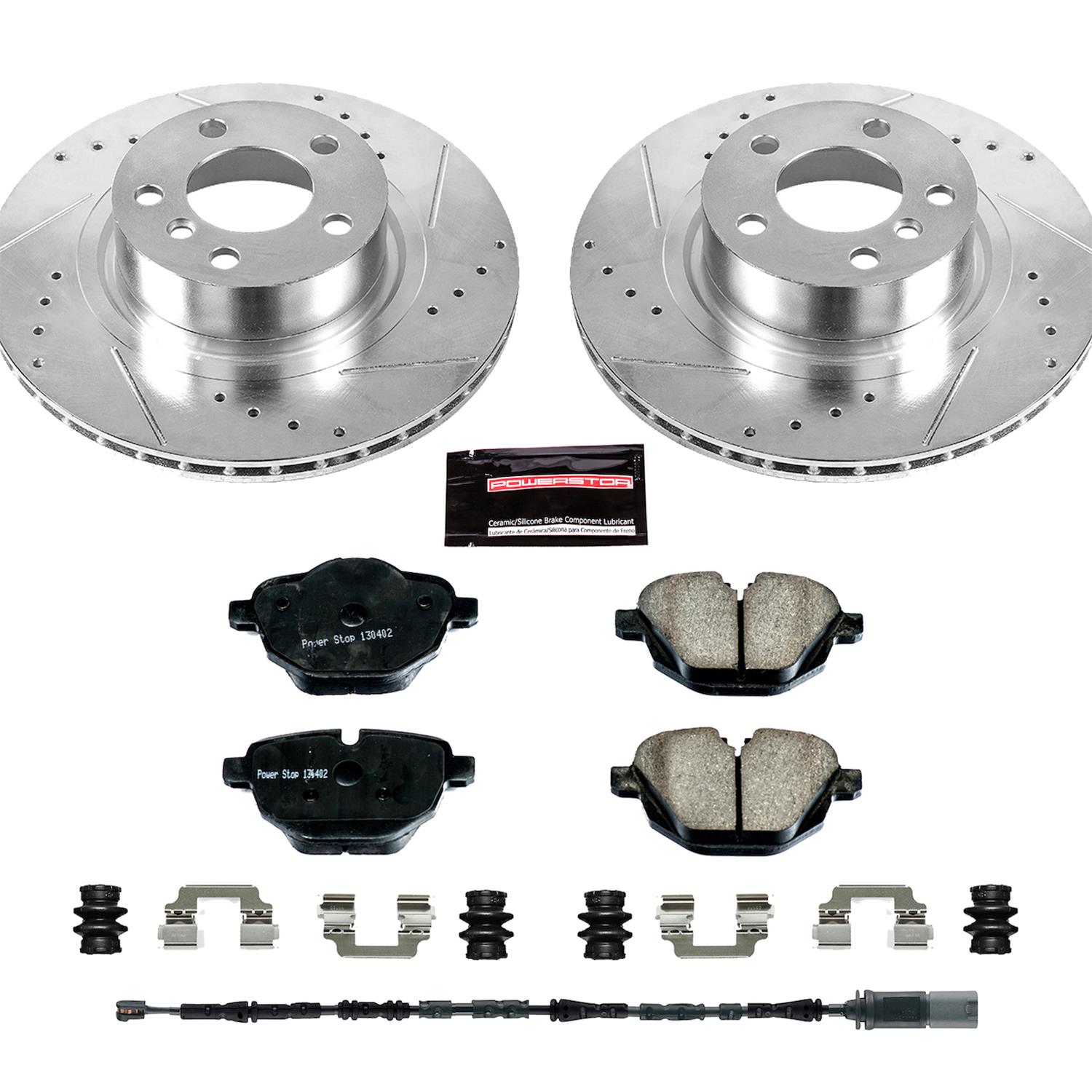 Power Stop 11-17 BMW X3 Front & Rear Z23 Evolution Sport Brake Kit (1x psbK6040, 1x psbK6038) thumbnail 9
