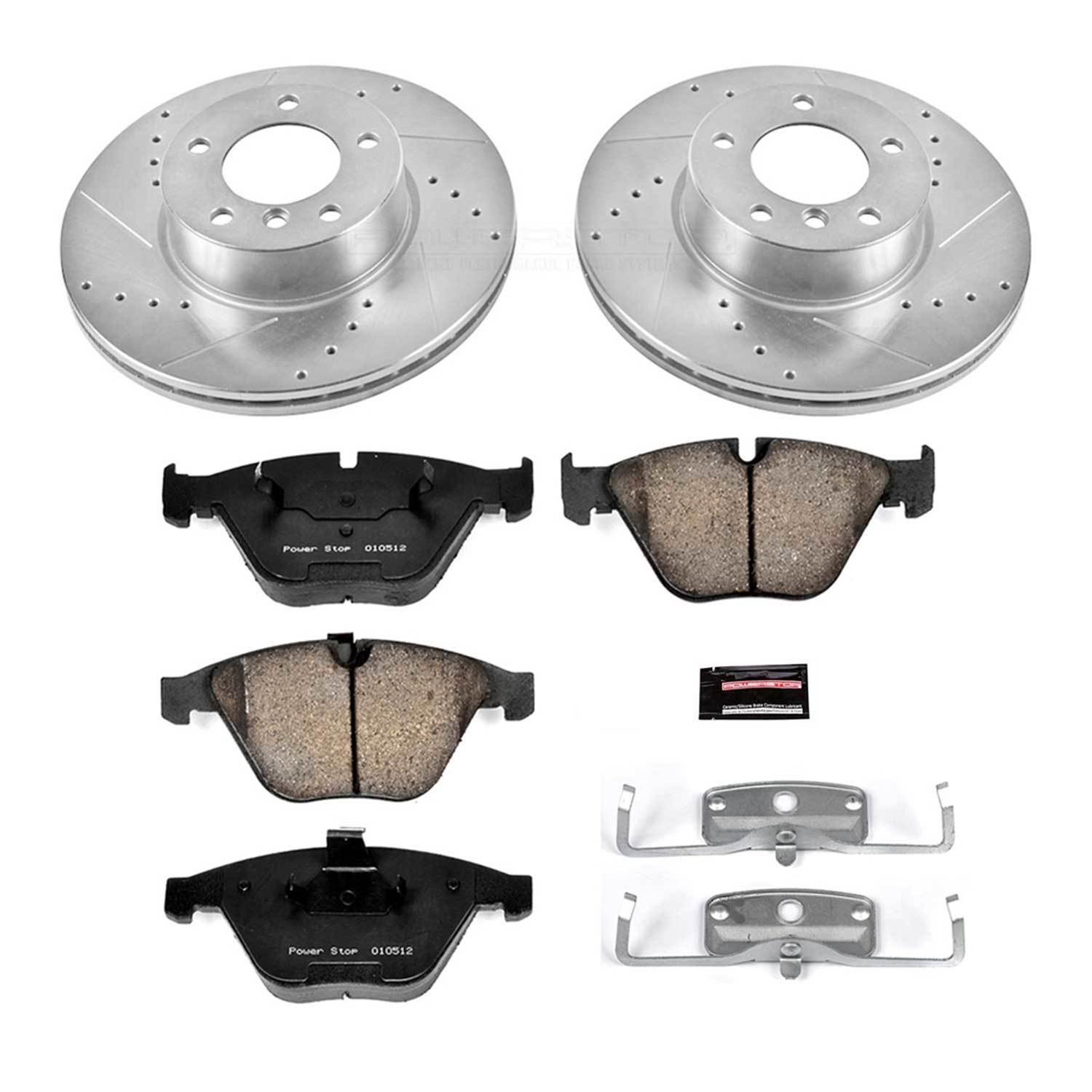 Power Stop K6073 Power Stop Z23 Evolution Sport Brake Upgrade Kits