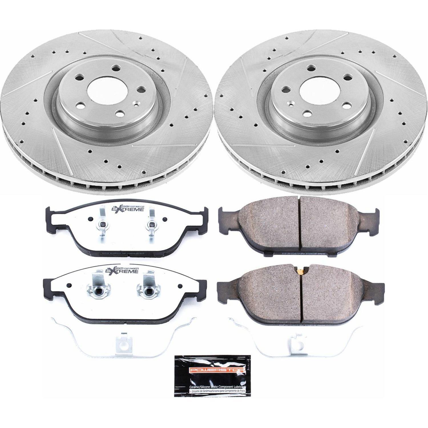 PowerStop K6130-26 PowerStop Z26 Street Warrior Brake Upgrade Kits