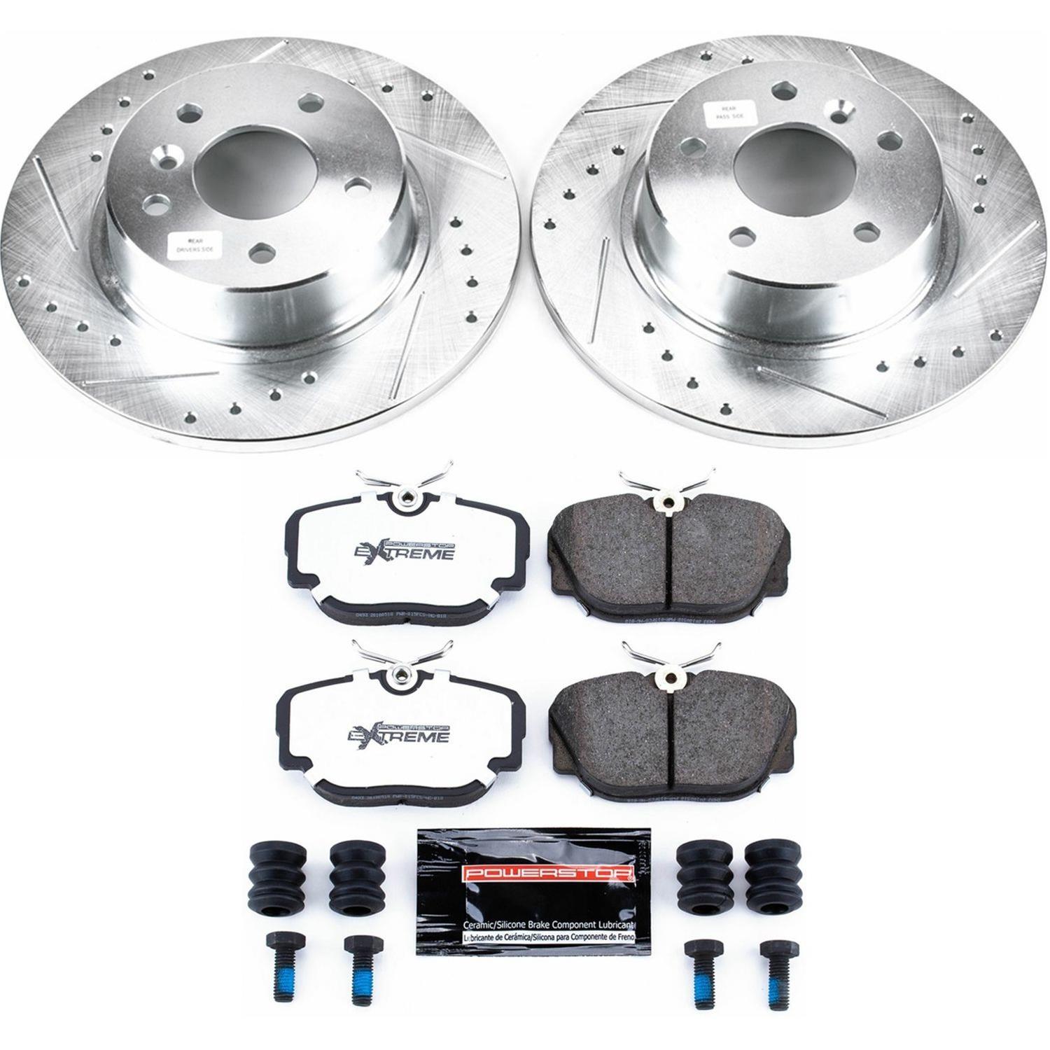 Power Stop 99-04 Land Rover Discovery Front & Rear Z36 Truck & Tow Brake Kit (1x psbK5106-36, 1x psbK6152-36) thumbnail 6