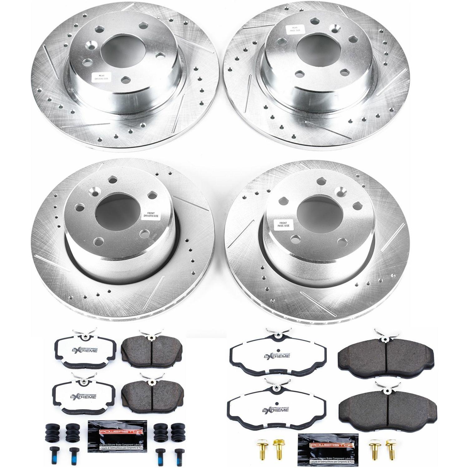 Power Stop 99-04 Land Rover Discovery Front & Rear Z36 Truck & Tow Brake Kit (1x psbK5106-36, 1x psbK6152-36) thumbnail 3