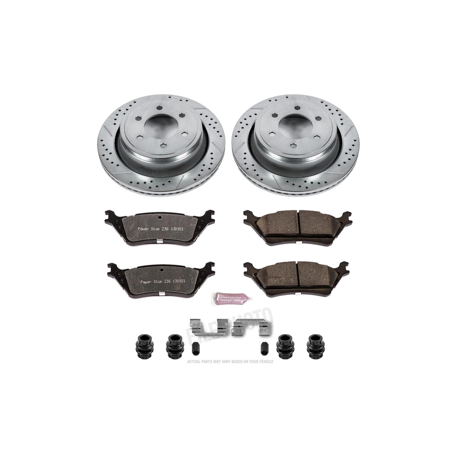 Power Stop K6271-36 Power Stop Z36 Truck and Tow Brake Upgrade Kits |  Summit Racing