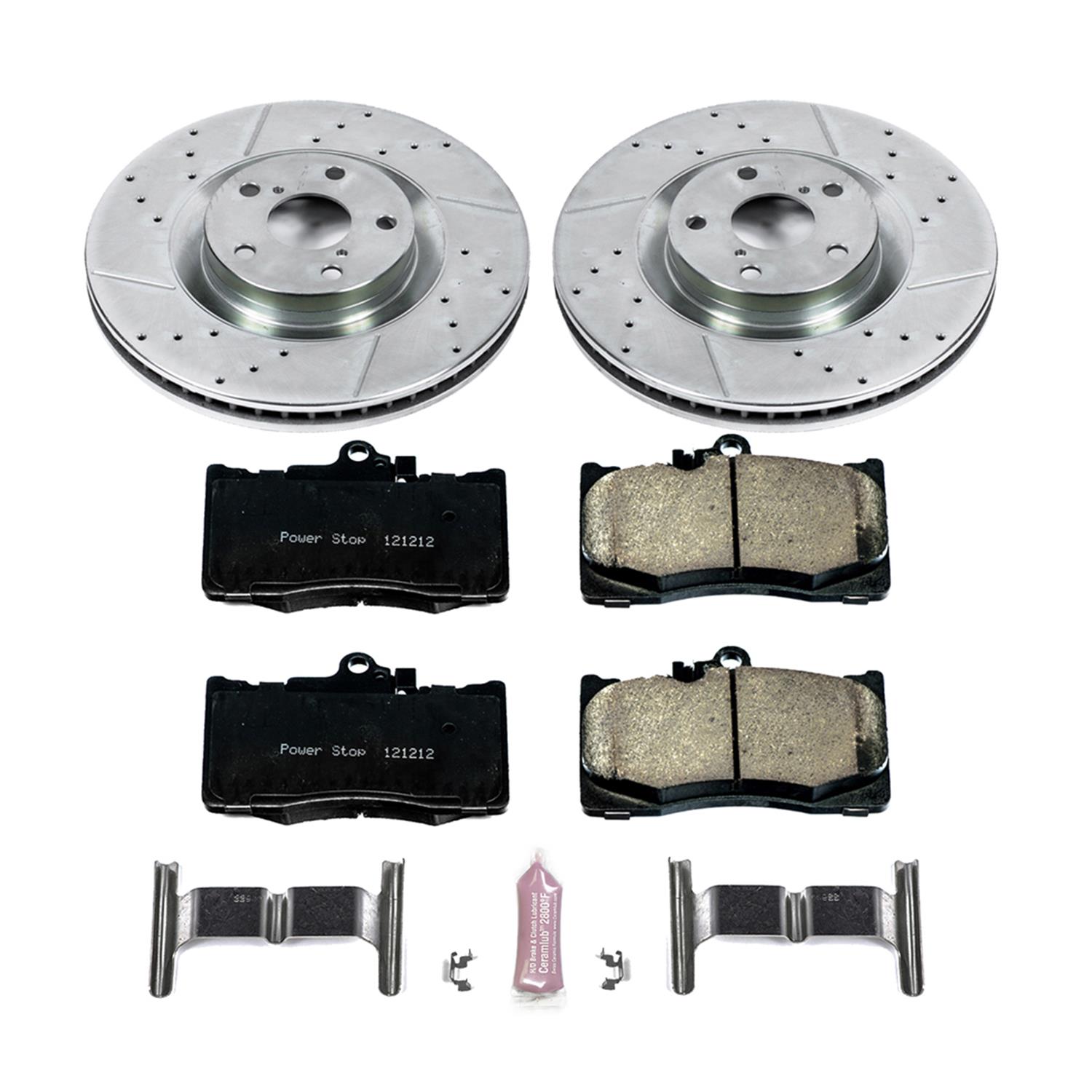 PowerStop K6355 PowerStop Z23 Evolution Sport Brake Upgrade Kits