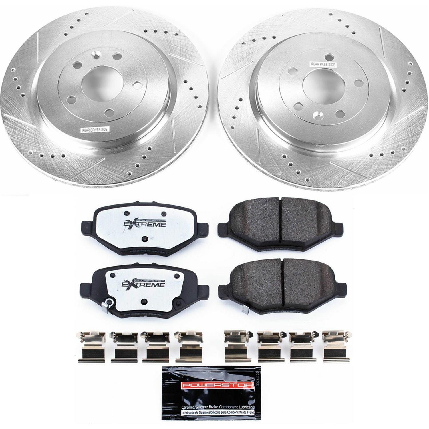 Power Stop K6376-36 Power Stop Z36 Truck and Tow Brake Upgrade Kits ...