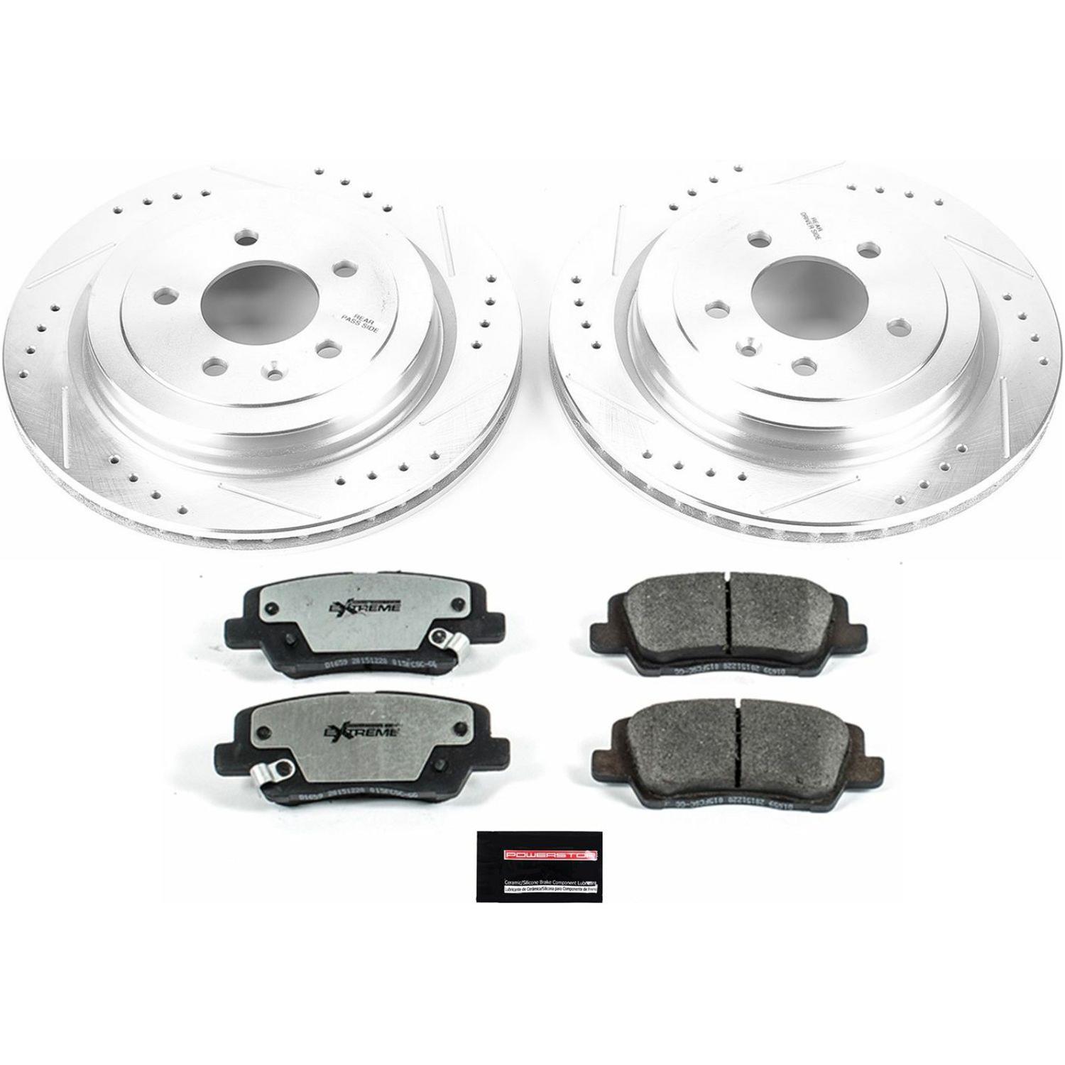 Power Stop K638526 Power Stop Z26 Street Warrior Brake Upgrade Kits Summit Racing