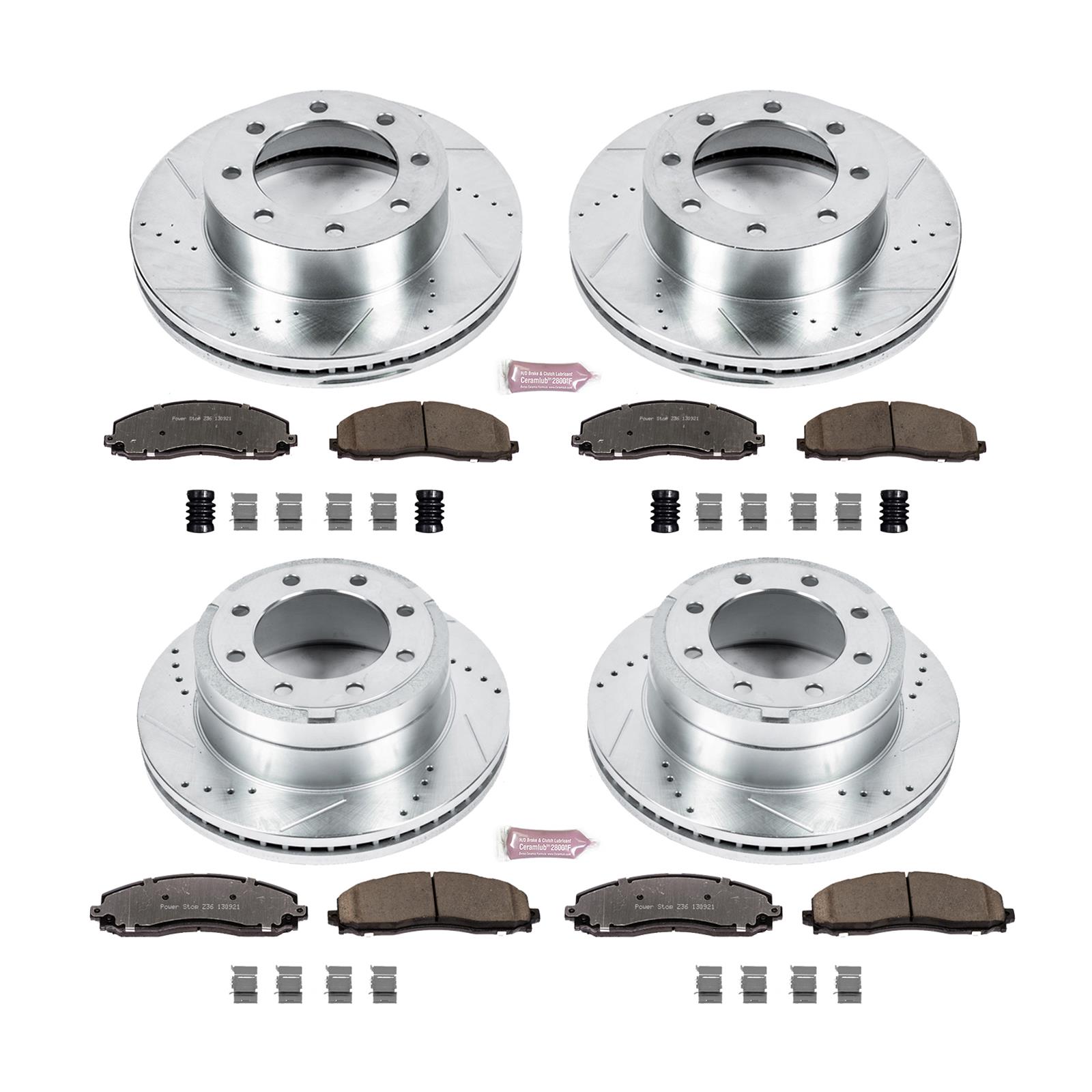 Power Stop K640536 Power Stop Z36 Truck and Tow Brake Upgrade Kits