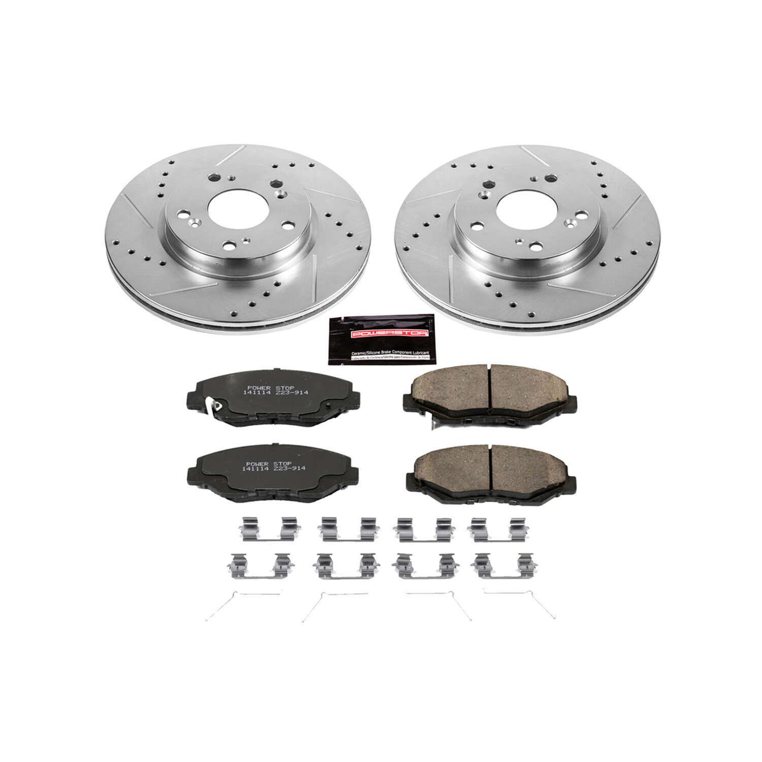 PowerStop K6491 PowerStop Z23 Evolution Sport Brake Upgrade Kits