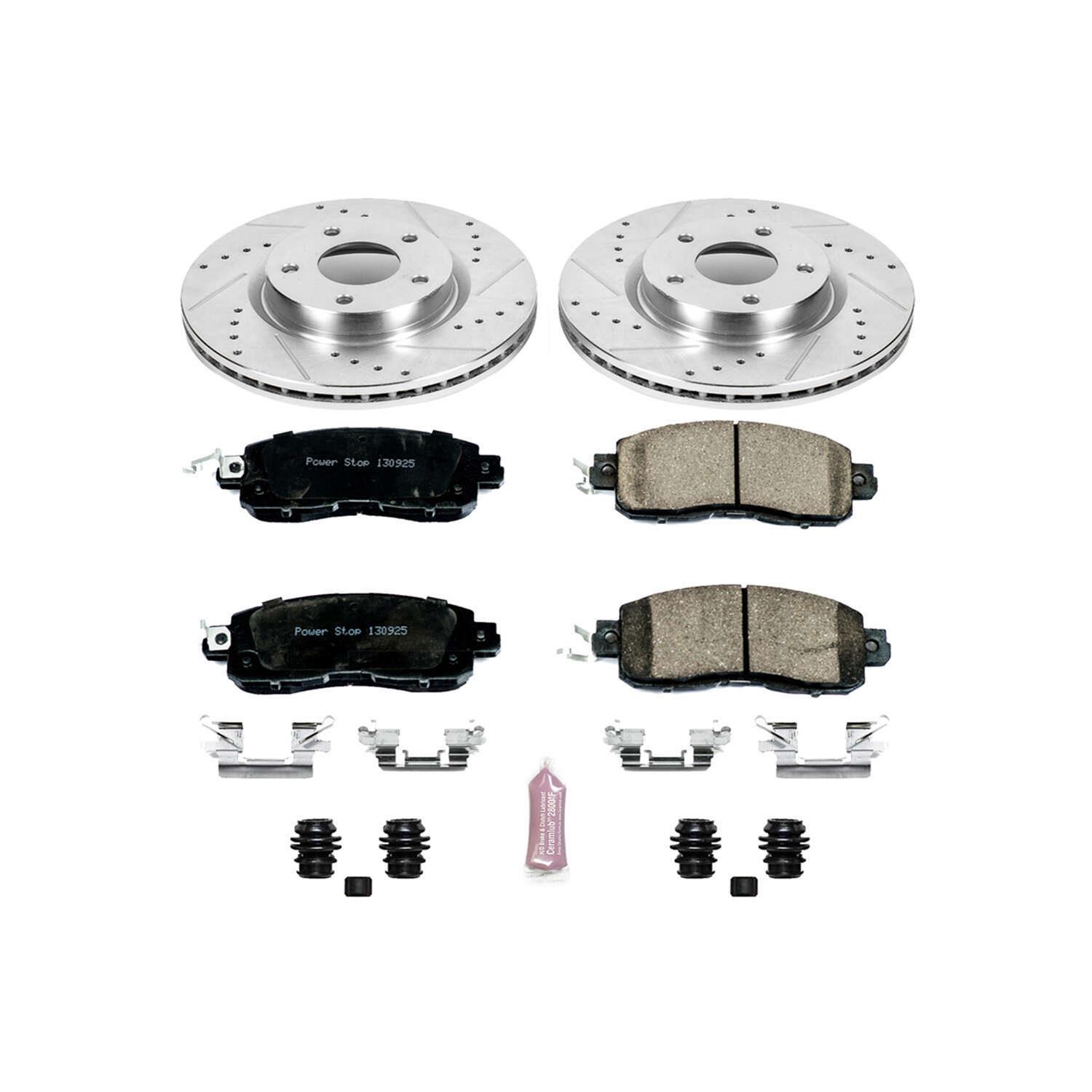 Power Stop K6494 Power Stop Z23 Evolution Sport Brake Upgrade Kits