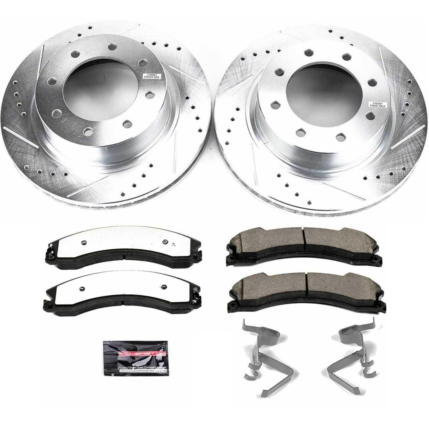Power Stop 12-21 Nissan NV3500 Front Z36 Truck & Tow Brake Kit (1x psbZ36-1565, 1x psbJBR1573XL, 1x psbJBR1573XR, 1x psbPBK107) thumbnail 3