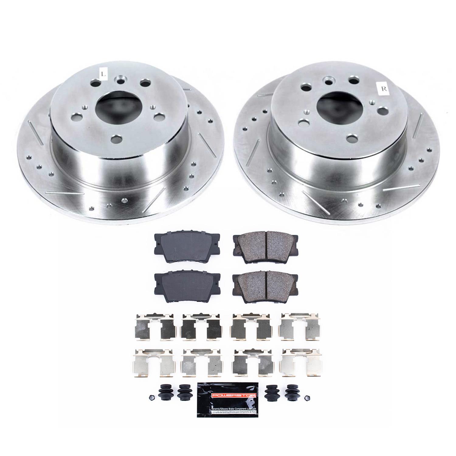 Power Stop K5099 Front Z23 Daily Driver Carbon-Fiber Ceramic