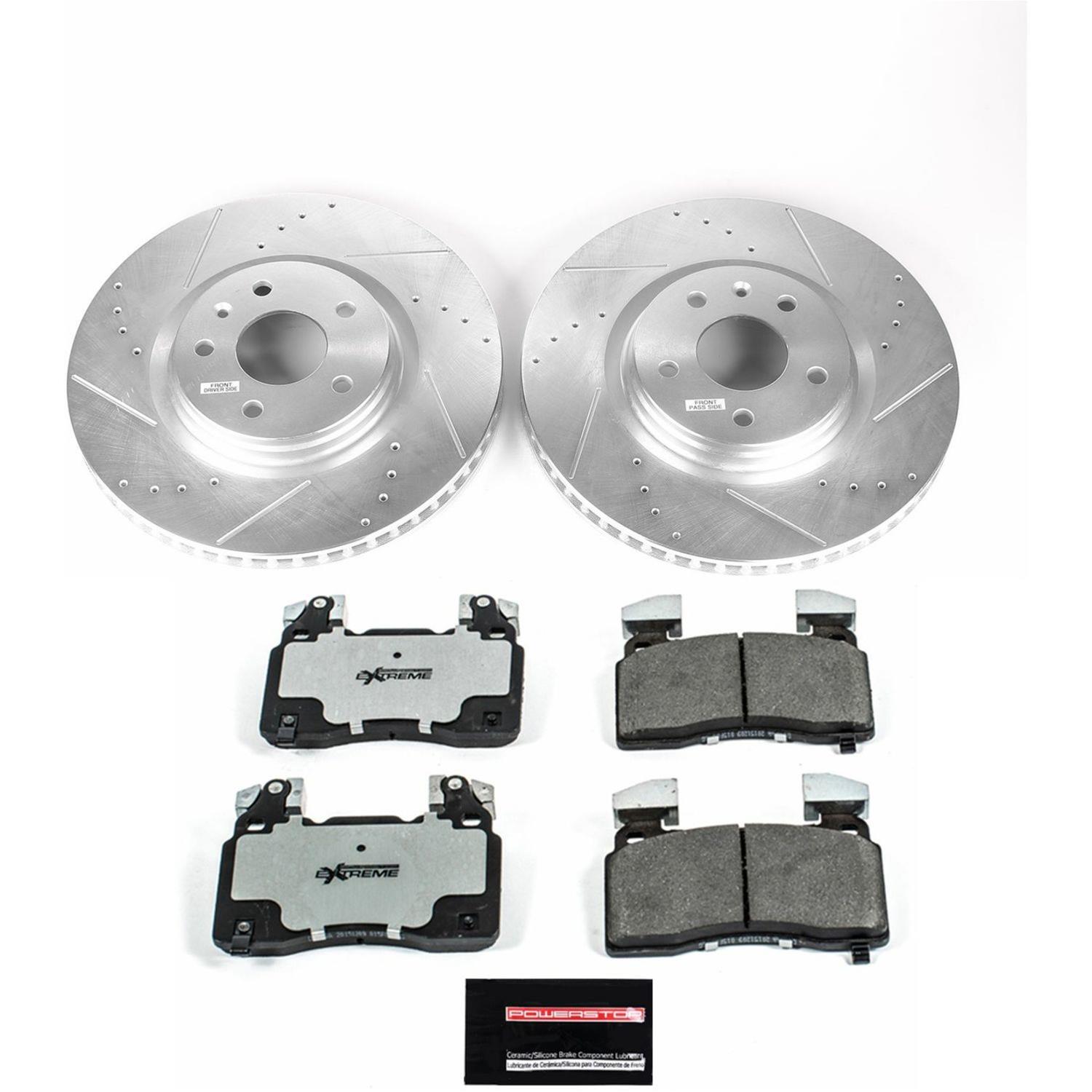 PowerStop K6523-26 PowerStop Z26 Street Warrior Brake Upgrade Kits