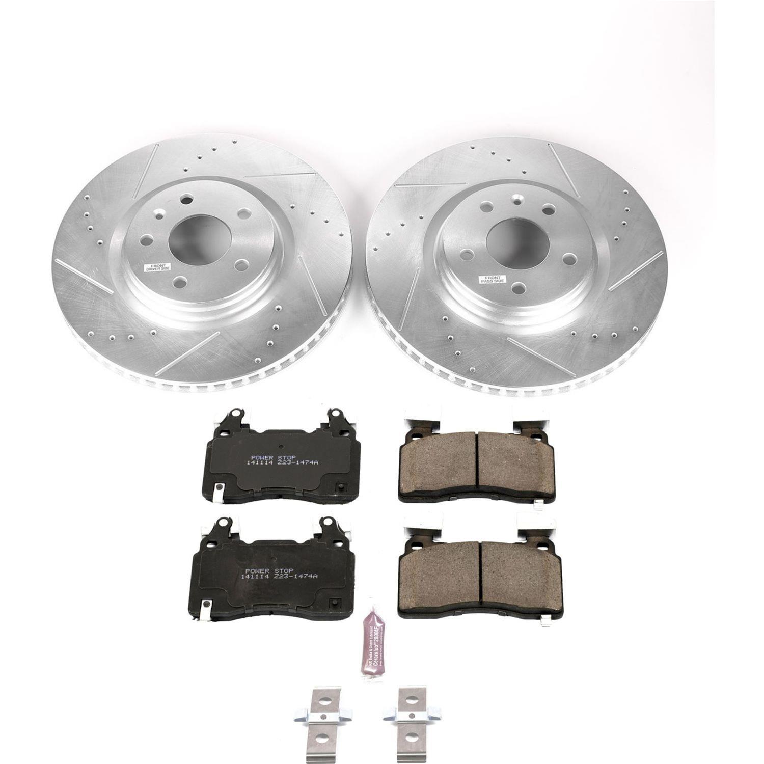 PowerStop K6534 PowerStop Z23 Evolution Sport Brake Upgrade Kits