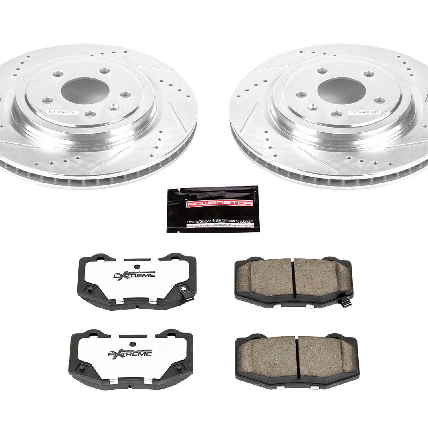 PowerStop K6523-26 PowerStop Z26 Street Warrior Brake Upgrade Kits