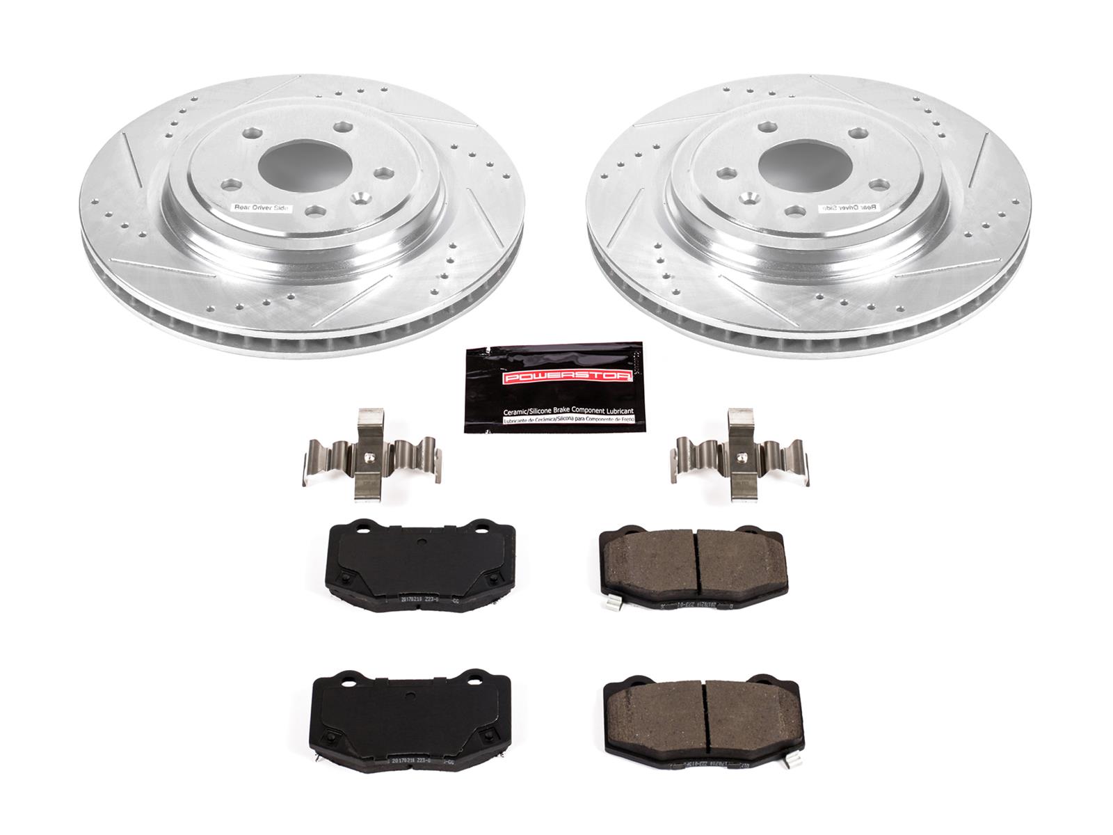 Power Stop K6523 Power Stop Z23 Evolution Sport Brake Upgrade Kits