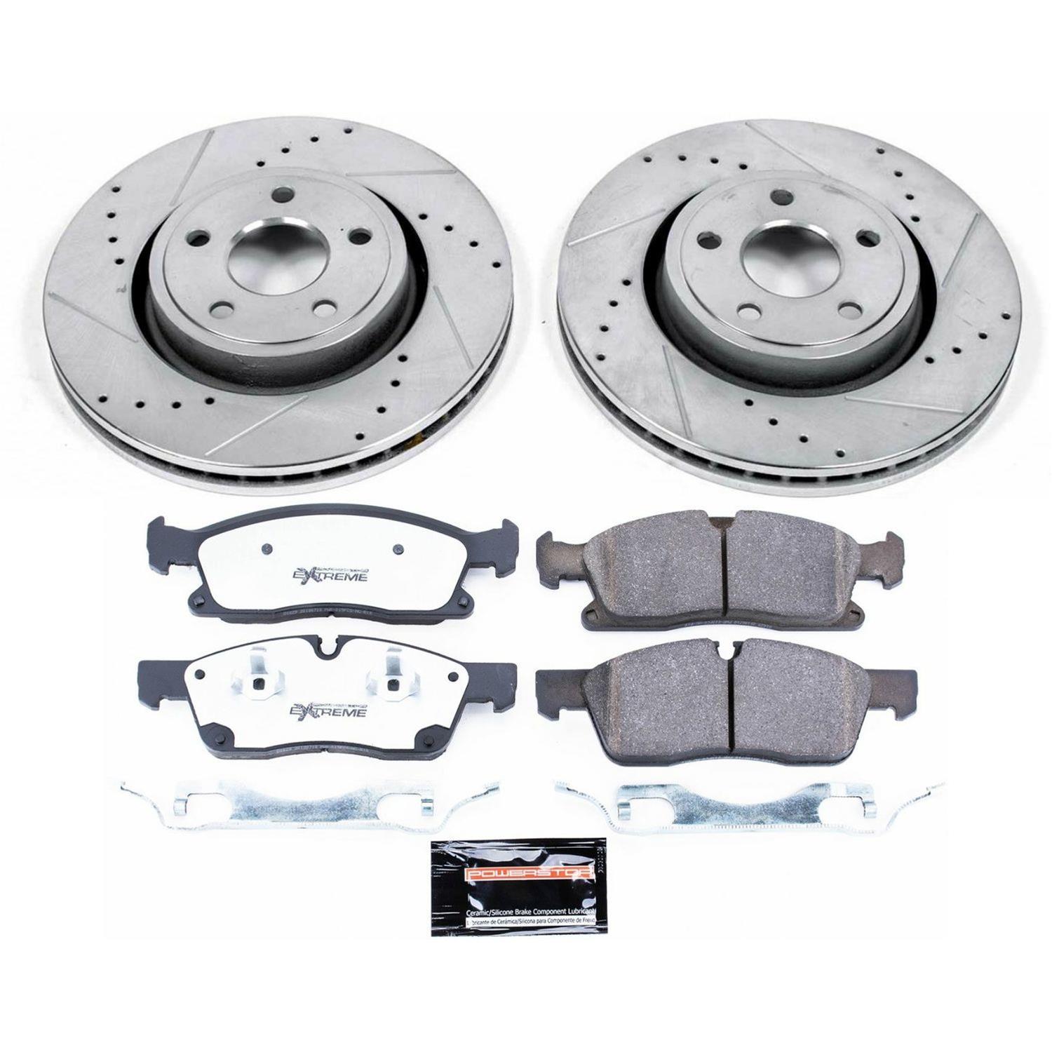 Power Stop 13-16 Dodge Durango Front & Rear Z36 Truck & Tow Brake Kit (1x psbK6536-36, 1x psbK5953-36) thumbnail 6