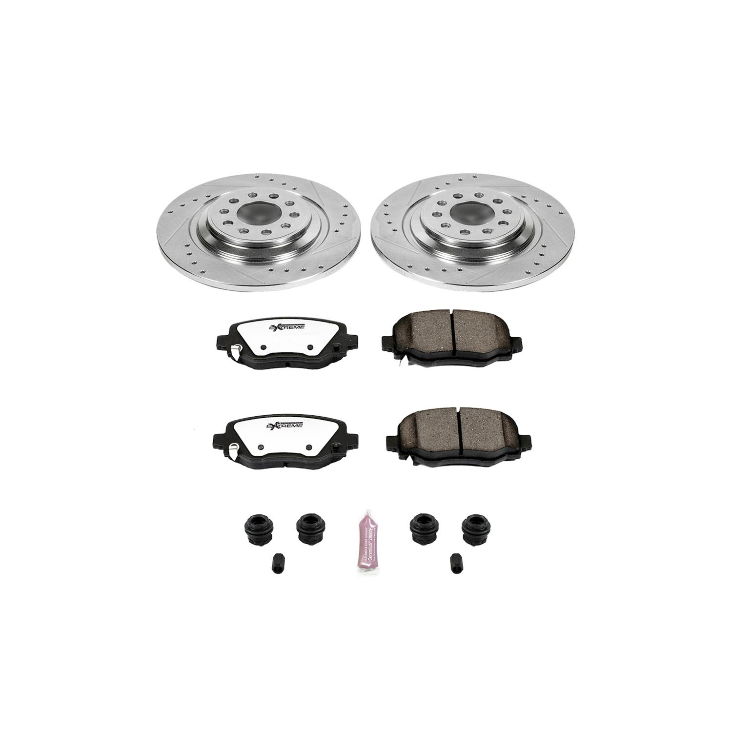 Power Stop K654236 Power Stop Z36 Truck and Tow Brake Upgrade Kits