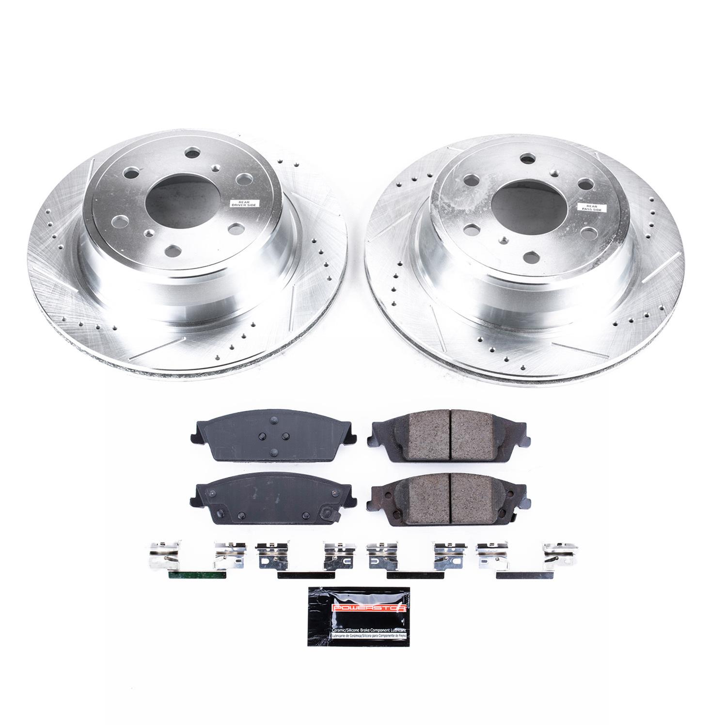 PowerStop KC6562 PowerStop Z23 Evolution Sport Brake Upgrade Kits