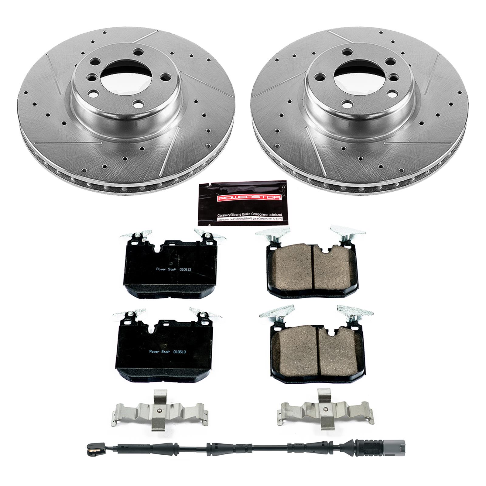 PowerStop Front & Rear Z23 Evolution Sport Brake Kit | BMW 335i (11-13) (K6057) main image 1
