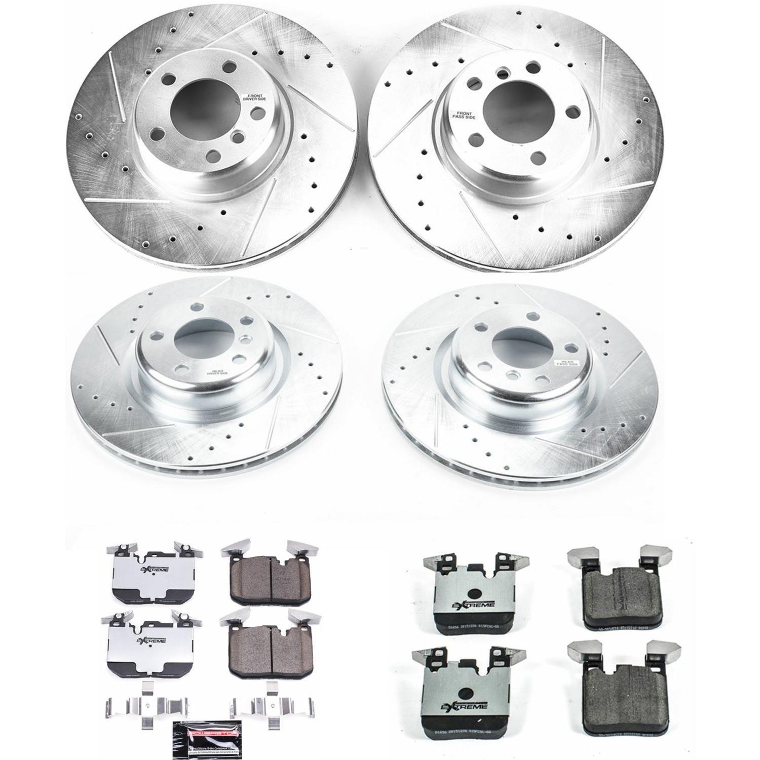 Power Stop 14-16 BMW 228i Front & Rear Z26 Street Warrior Brake Kit (1x psbK6657-26, 1x psbK6653-26) thumbnail 5