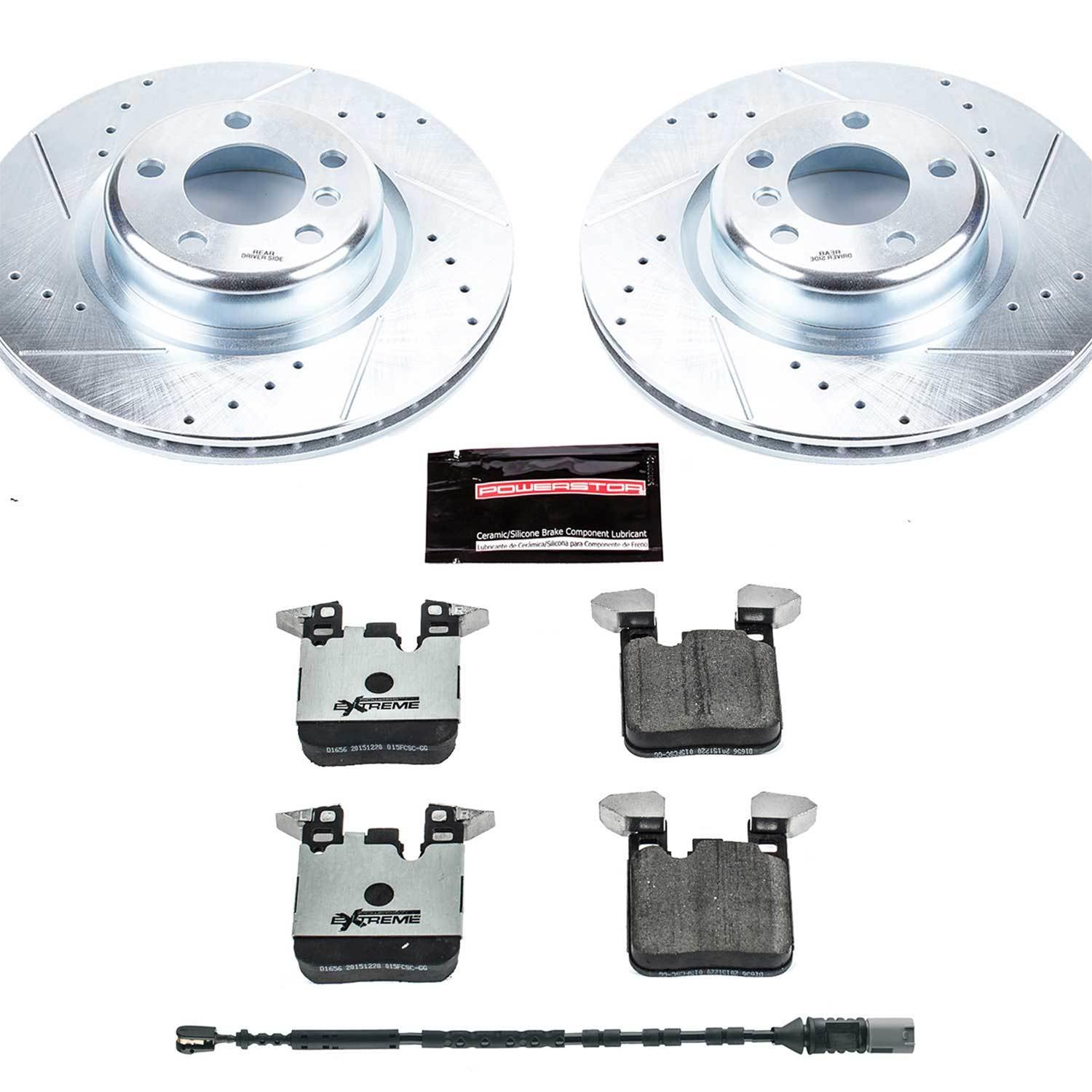 Power Stop 14-16 BMW 228i Front & Rear Z26 Street Warrior Brake Kit (1x psbK6657-26, 1x psbK6653-26) thumbnail 9