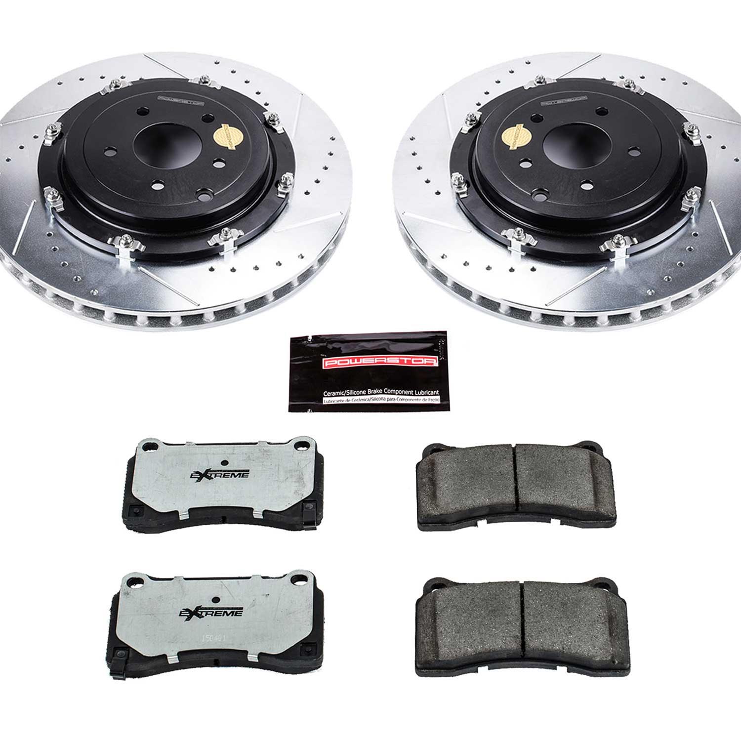 Power Stop K6774-26 Power Stop Z26 Street Warrior Brake Upgrade Kits |  Summit Racing