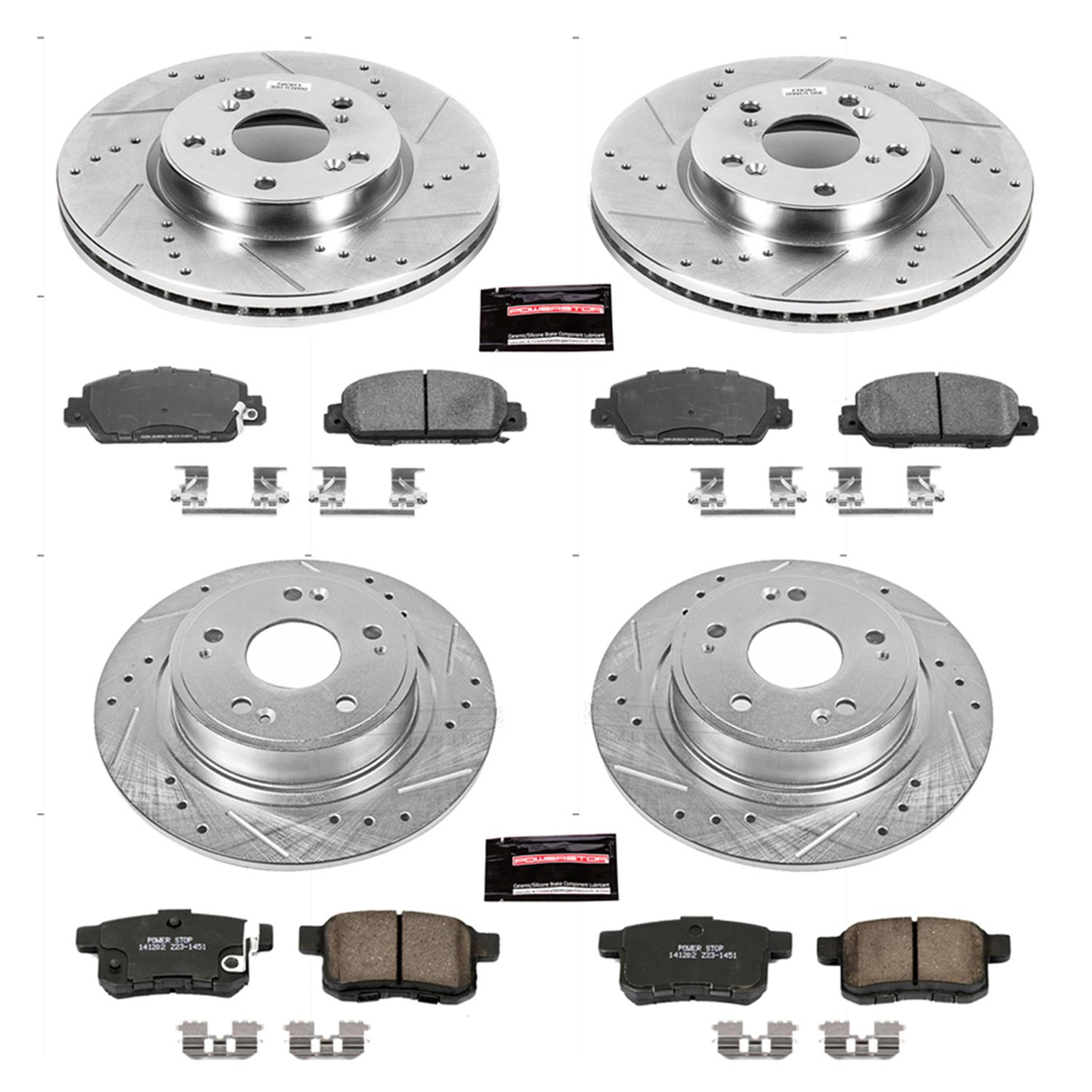Power Stop K5368 Rear One-Click Brake Kit
