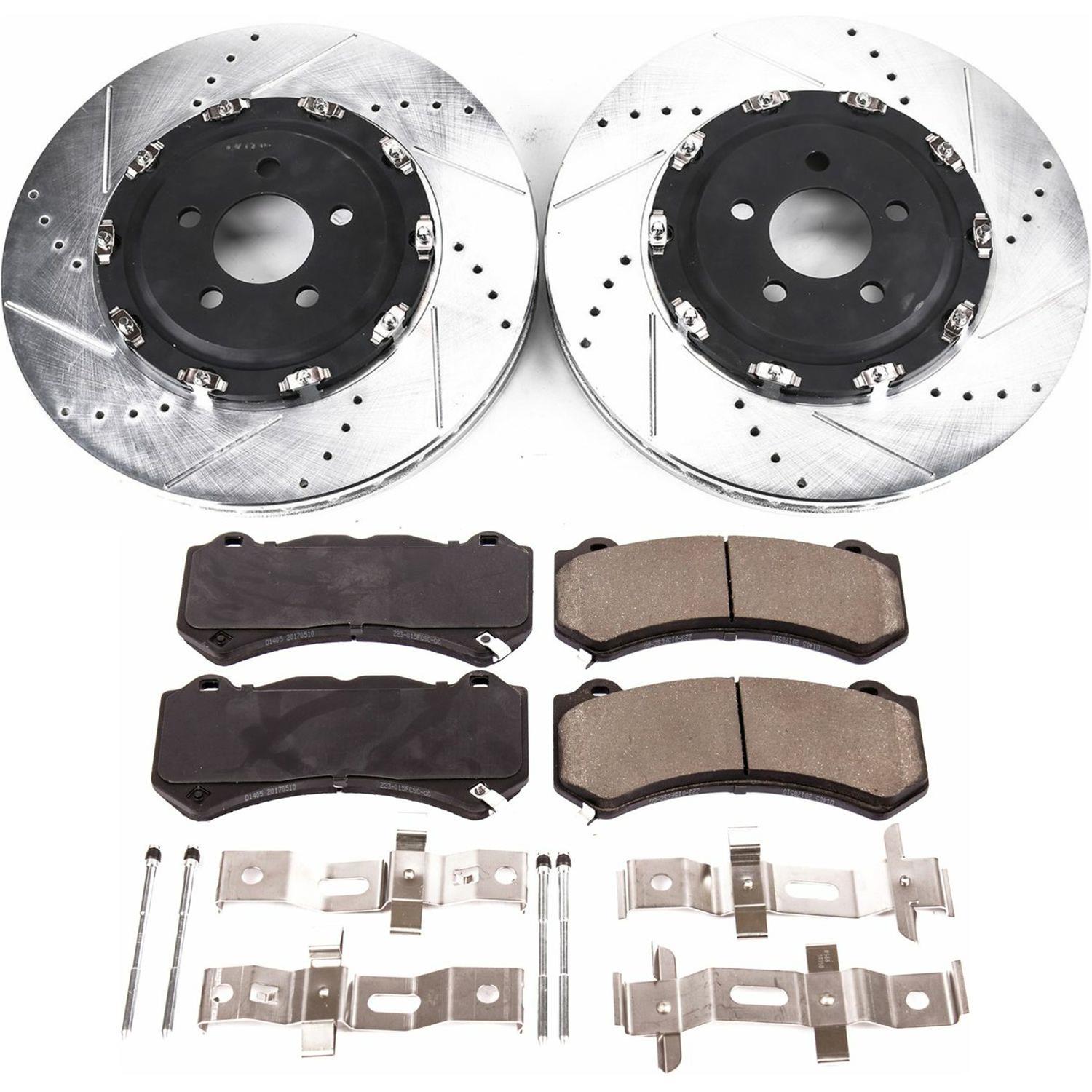 Power Stop K6795 Power Stop Z23 Evolution Sport Brake Upgrade Kits