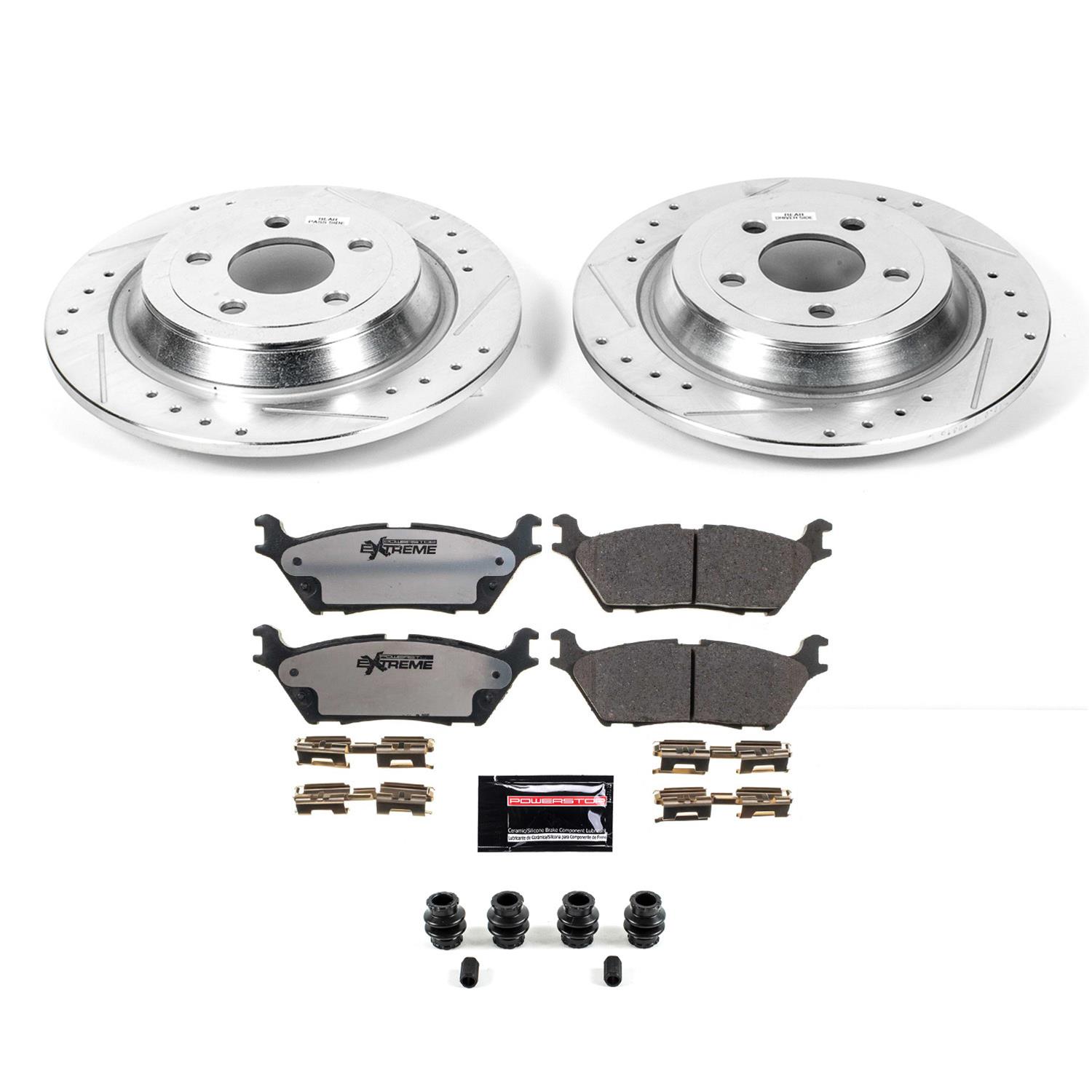 PowerStop K6814-36 PowerStop Z36 Truck and Tow Brake Upgrade Kits