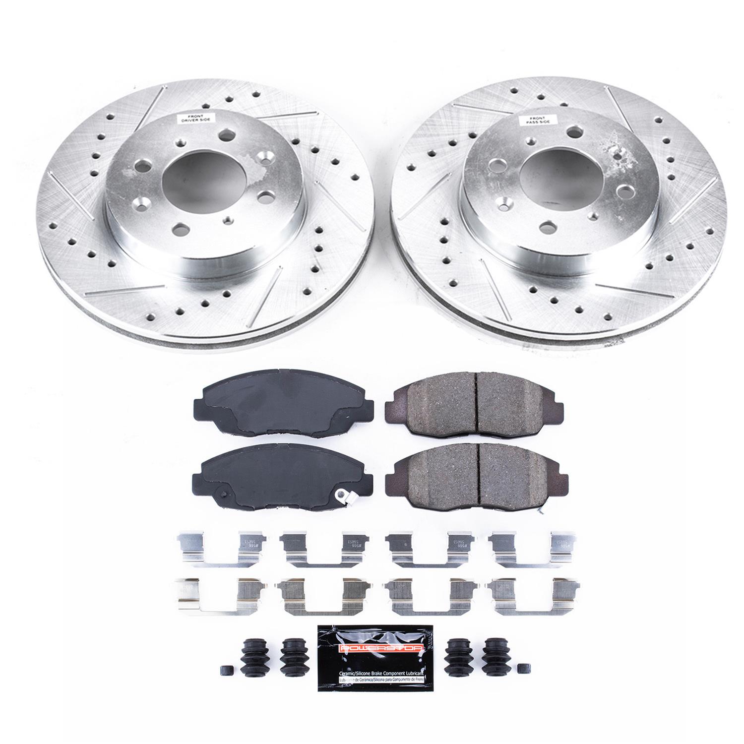 PowerStop K691 PowerStop Z23 Evolution Sport Brake Upgrade PowerStop K691 PowerStop Z23 Evolution Sport Brake Upgrade