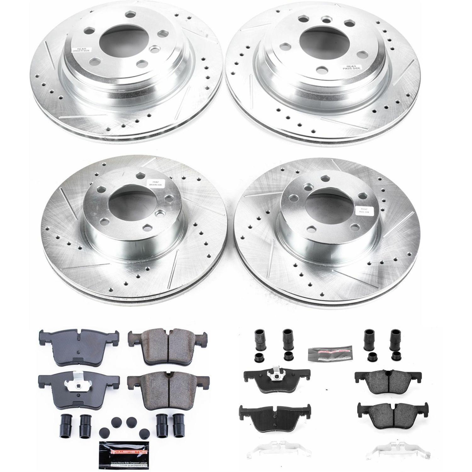 Power Stop K6925 Power Stop Z23 Evolution Sport Brake Upgrade Kits | Summit  Racing