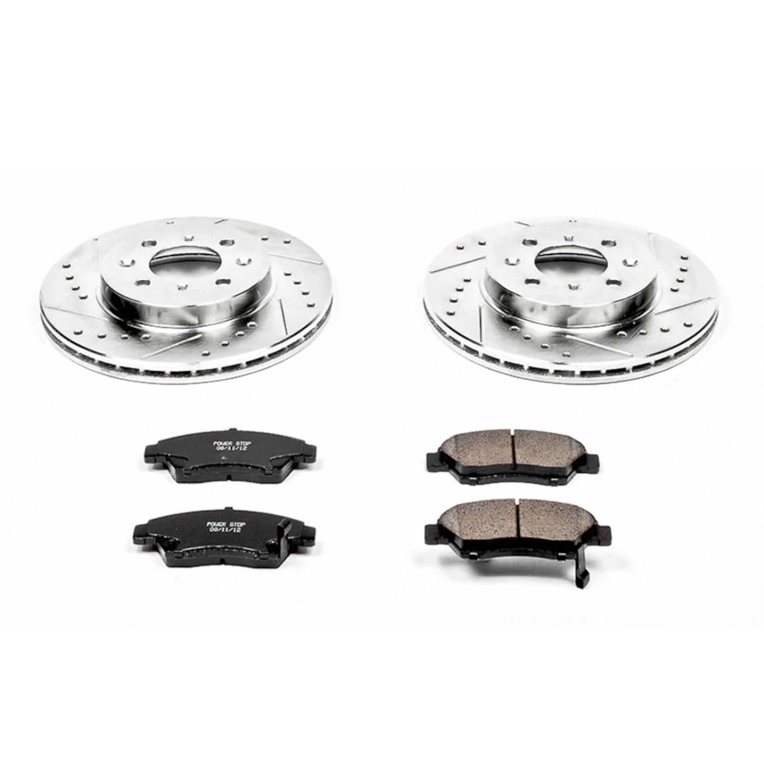 PowerStop K695 PowerStop Z23 Evolution Sport Brake Upgrade PowerStop K695 PowerStop Z23 Evolution Sport Brake Upgrade