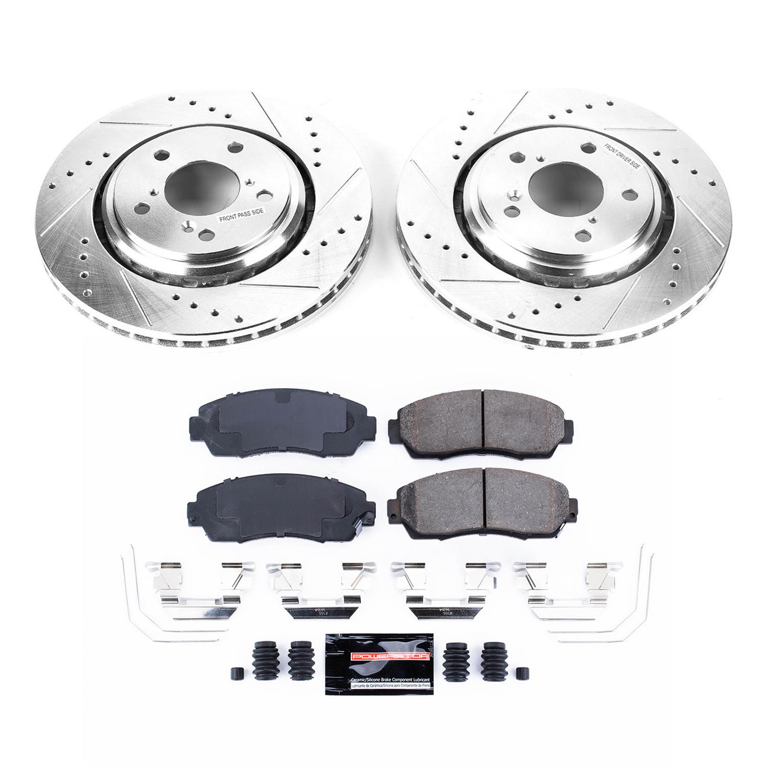 PowerStop K8613 PowerStop Z23 Evolution Sport Brake Upgrade Kits