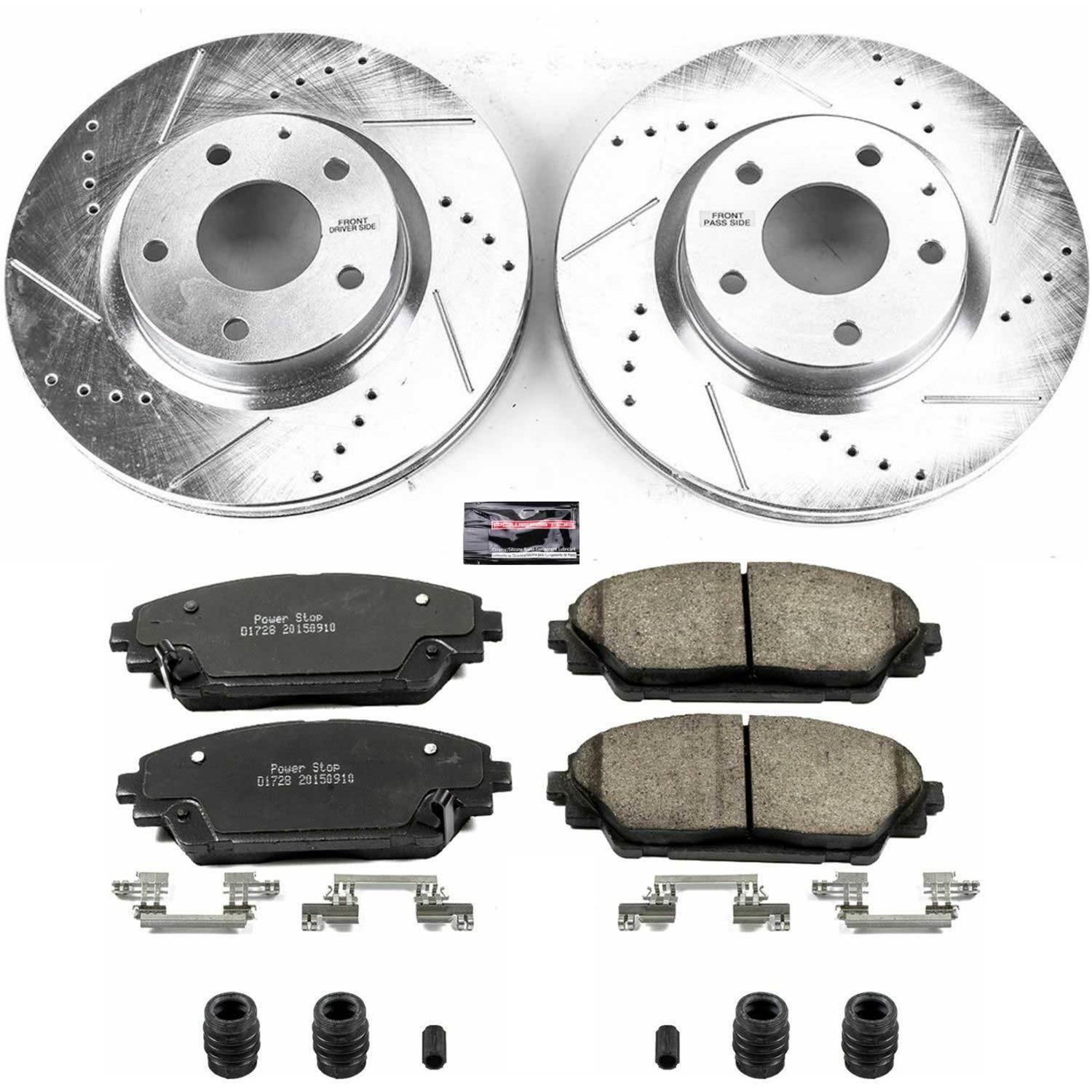 Power Stop 16-18 Mazda CX-3 Front & Rear Z23 Evolution Sport Brake Kit (1x psbK6971, 1x psbK7741) thumbnail 4