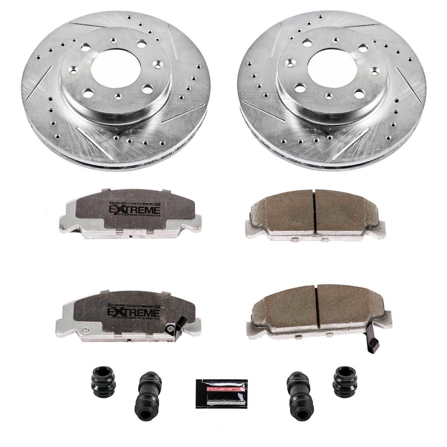 PowerStop KC699-26 PowerStop Z26 Street Warrior Brake