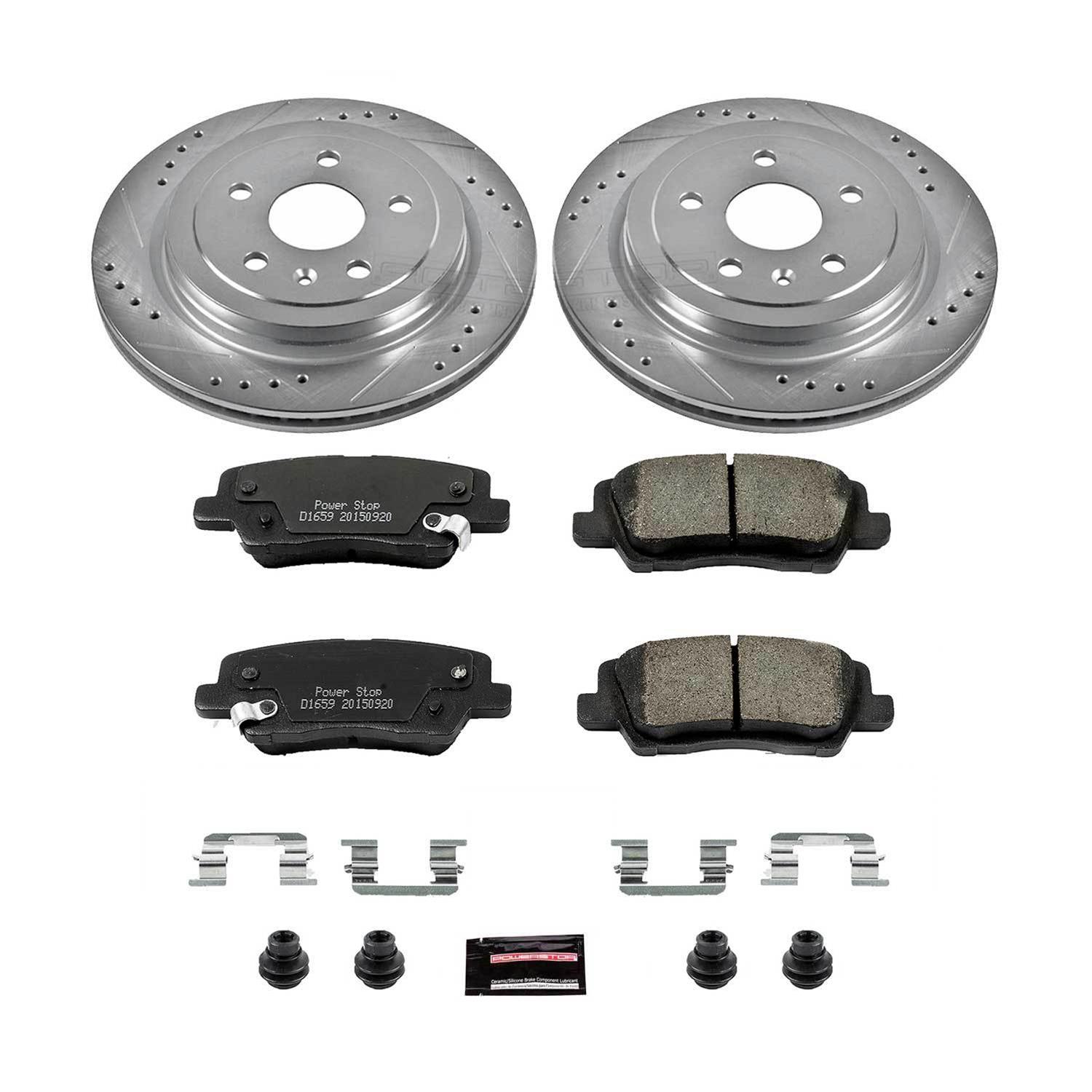 PowerStop K7817 PowerStop Z23 Evolution Sport Brake Upgrade Kits